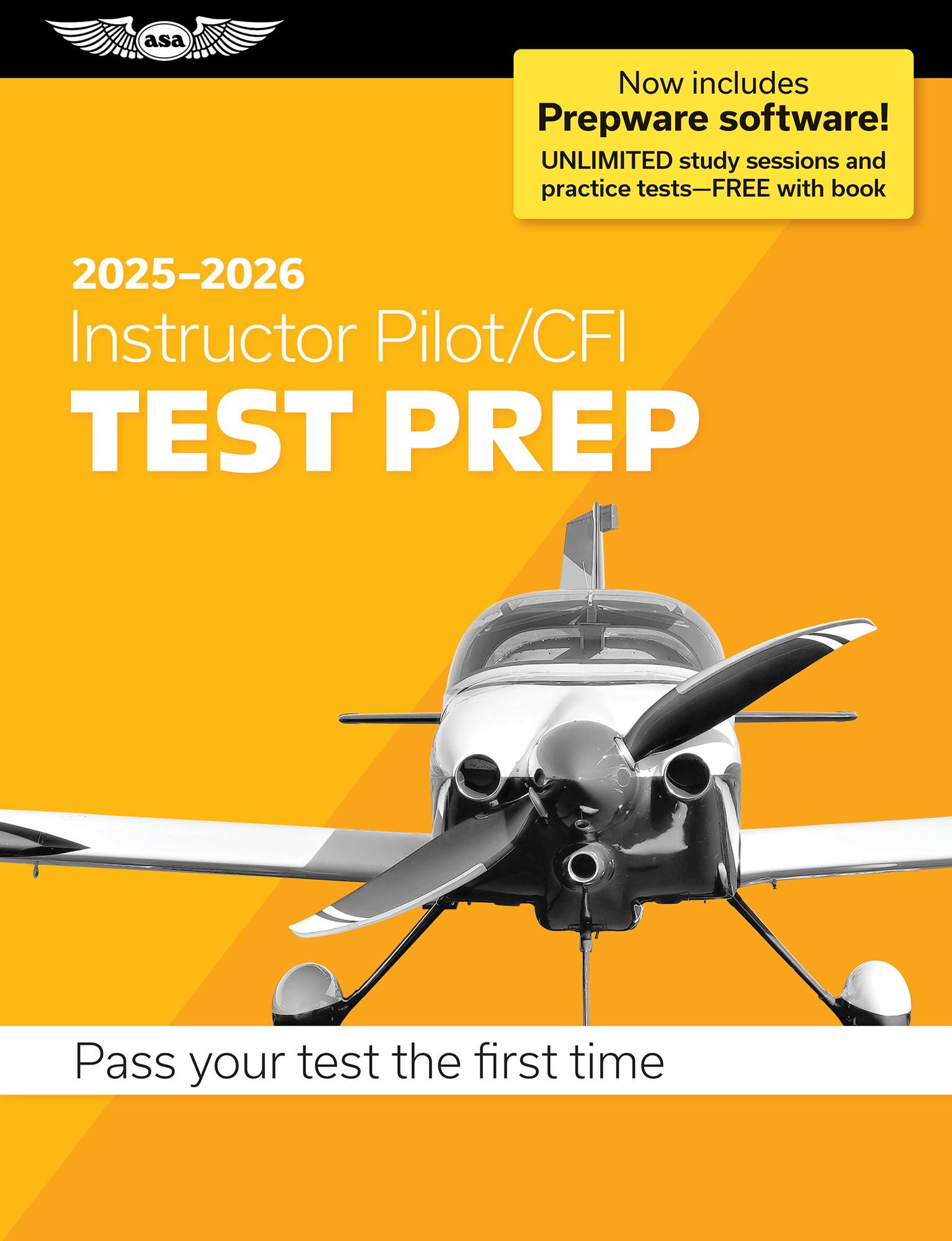 Instructor Pilot/CFI Test Prep 2025-2026: Paperback plus software-pass your FAA exam