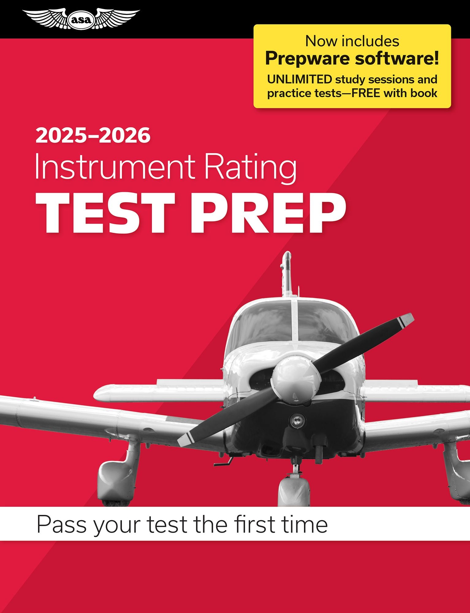 Instrument Rating Test Prep 2025-2026: Paperback plus software-pass your FAA exam