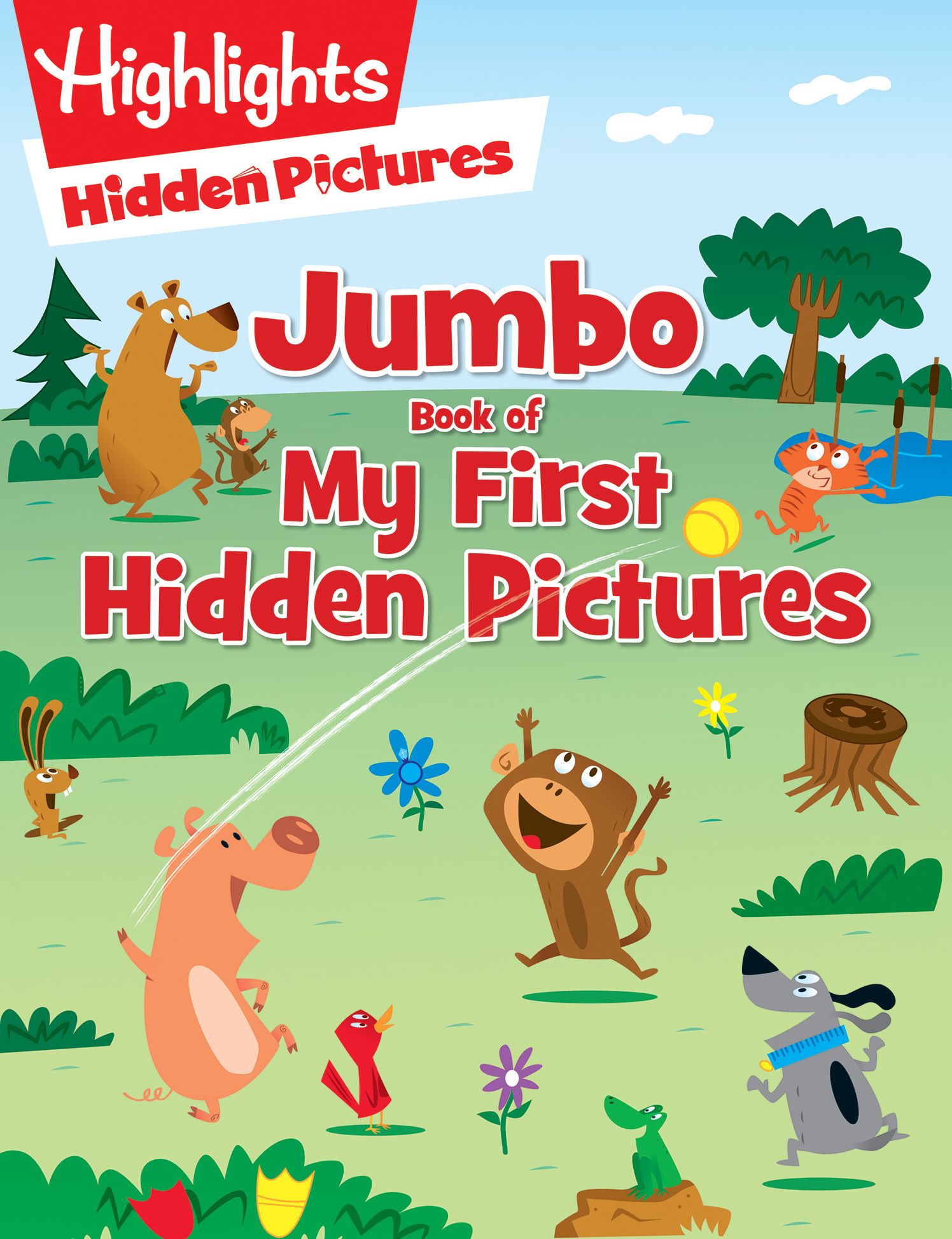 Jumbo Book of My First Hidden Pictures: Over 115 Hidden Pictures Puzzles in Highlights Activity Book, Seek and Find Puzzles for Kids 3 and Up