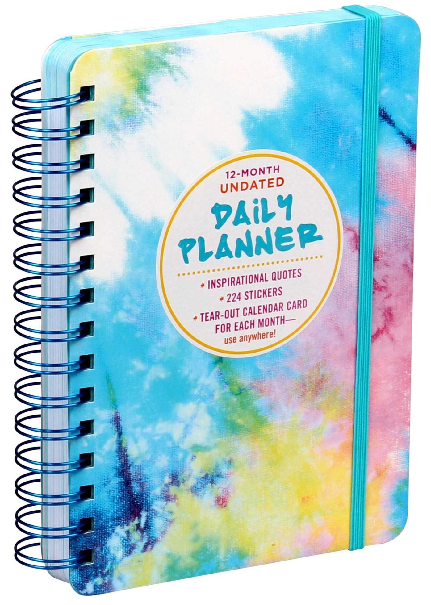 12-Month Undated Daily Planner