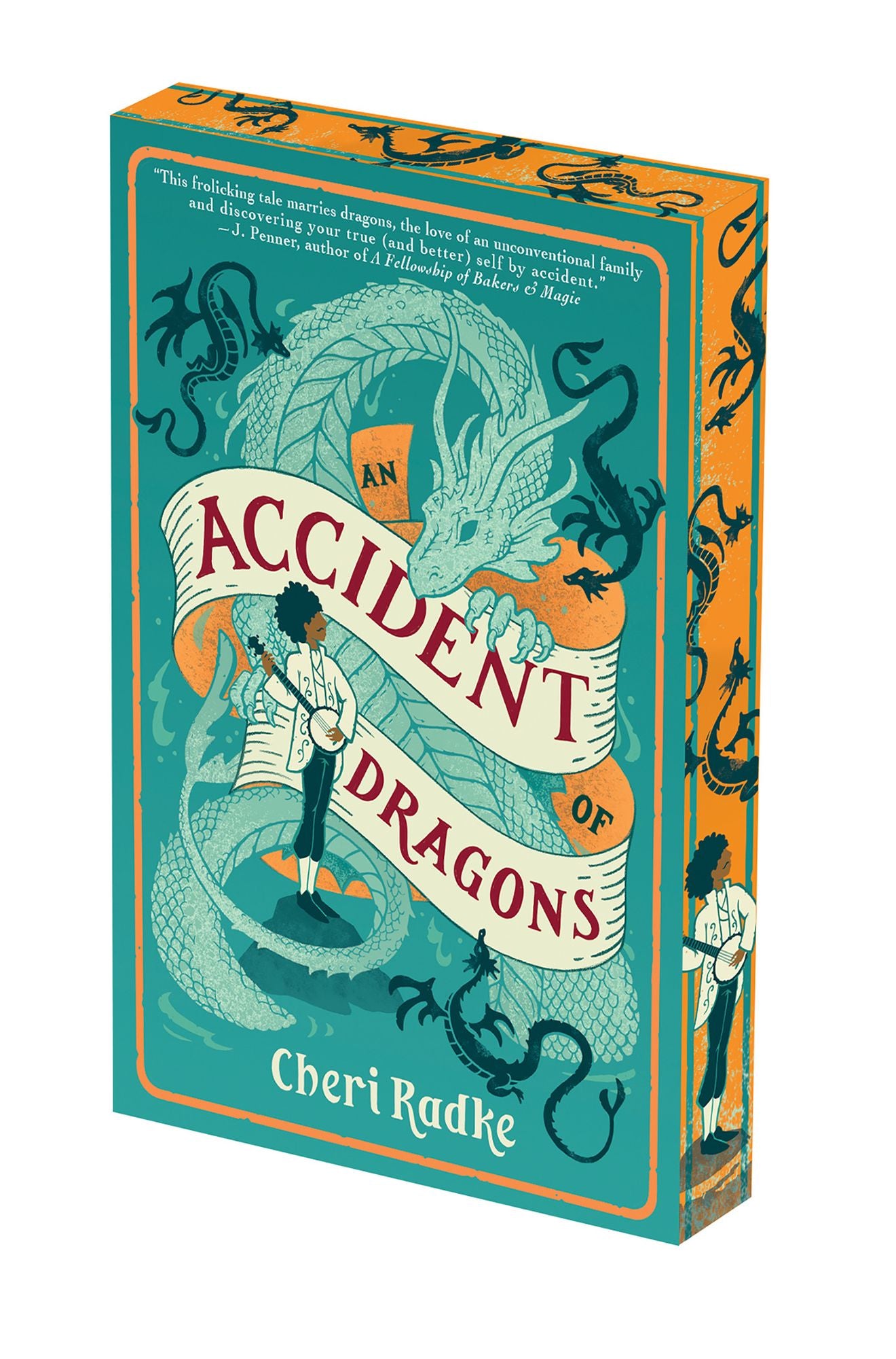 An Accident of Dragons: Deluxe Stenciled Edges