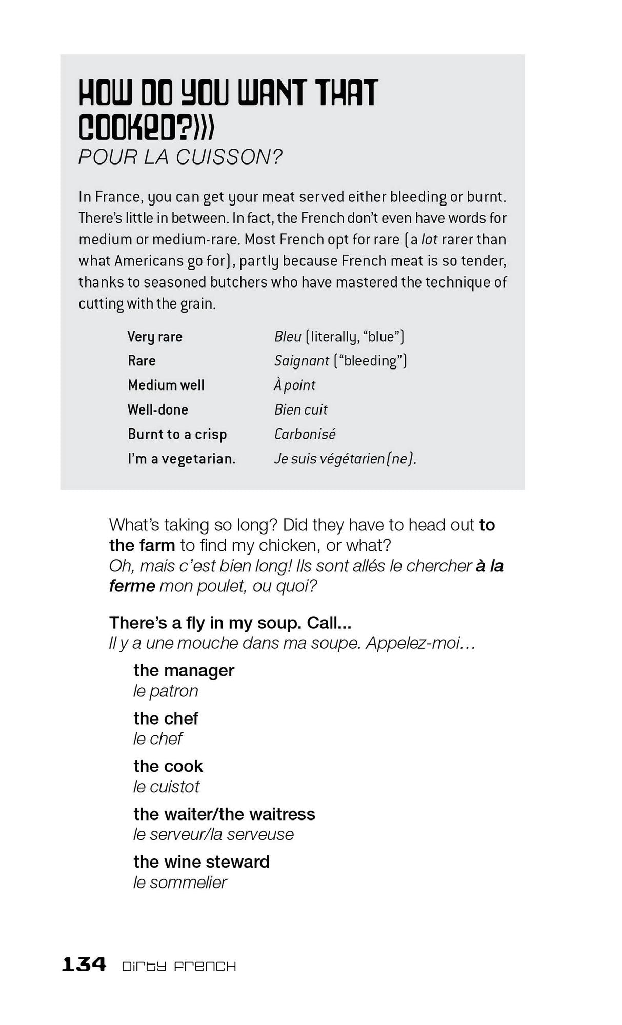 Dirty French: Everyday Slang from What's Up? to F*%# Off!