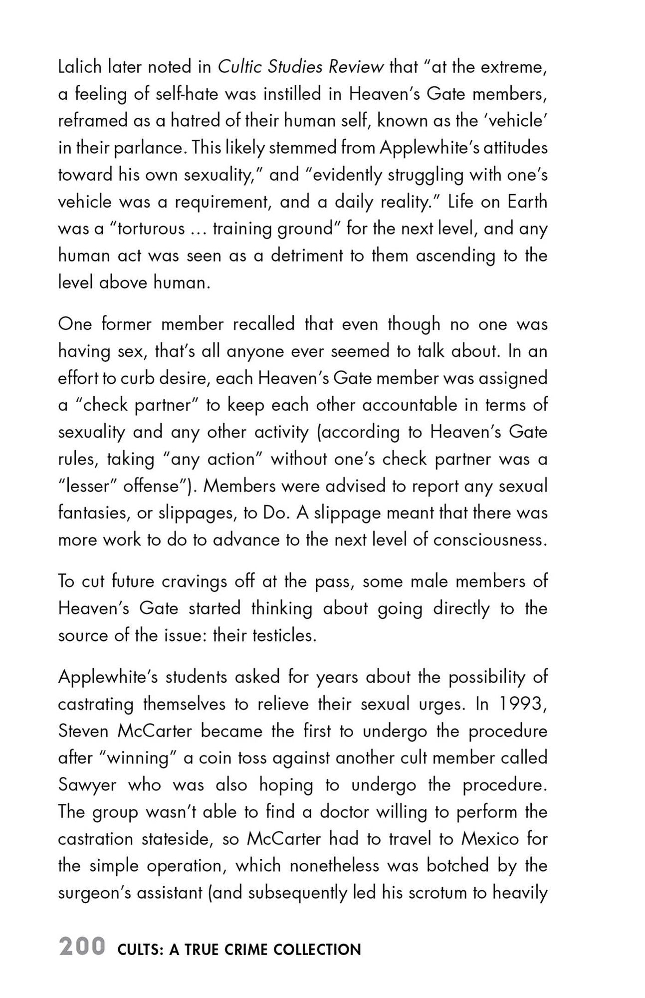 Cults: A True Crime Collection: The Shocking True Stories of Heaven's Gate, the Manson Family, Jim Jones, the Branch Davidians, and More Deathly Cases