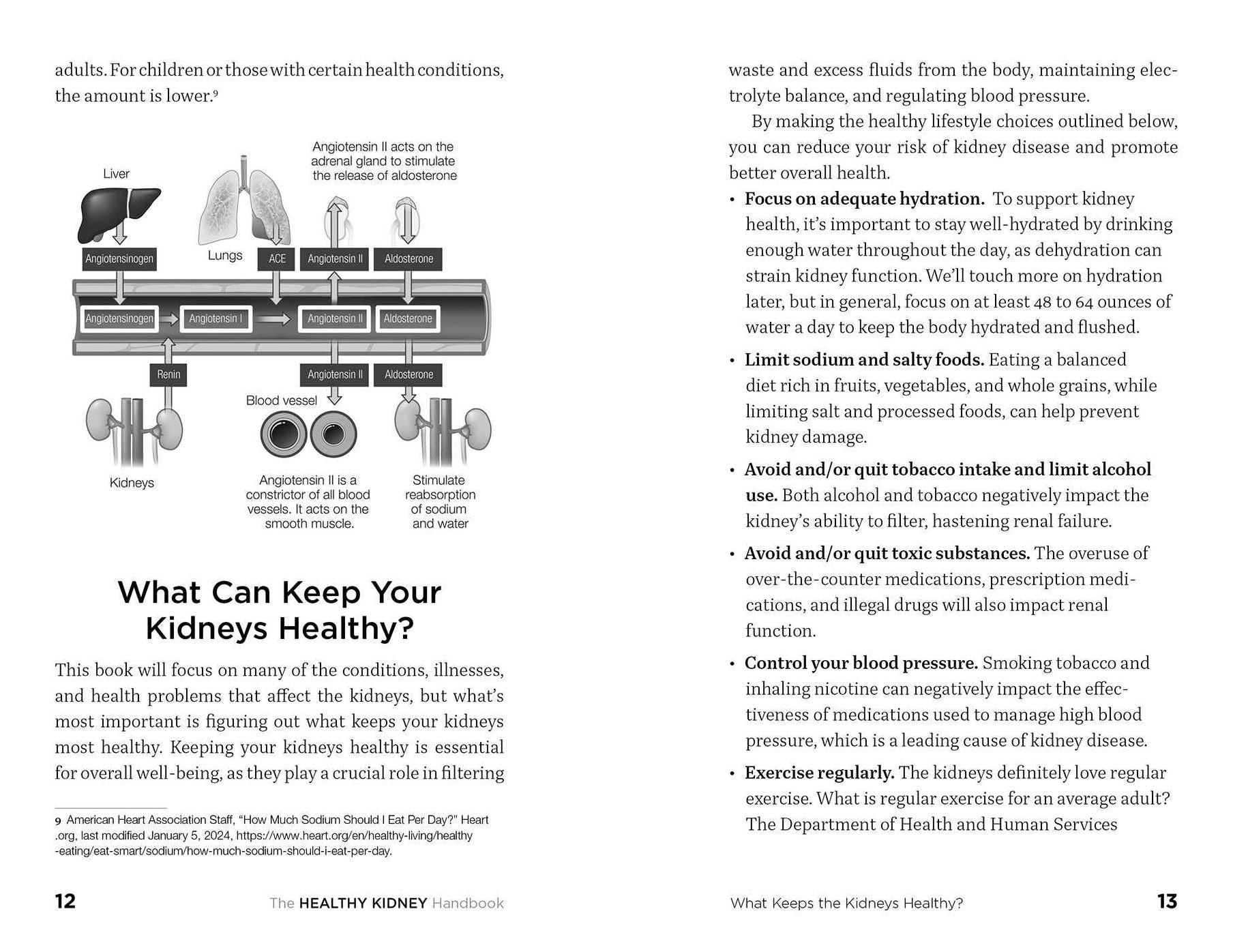 The Healthy Kidney Handbook: A Comprehensive Guide to Manage Hypertension, Control Stress, and Prevent Renal Failure, Kidney Disease, and More