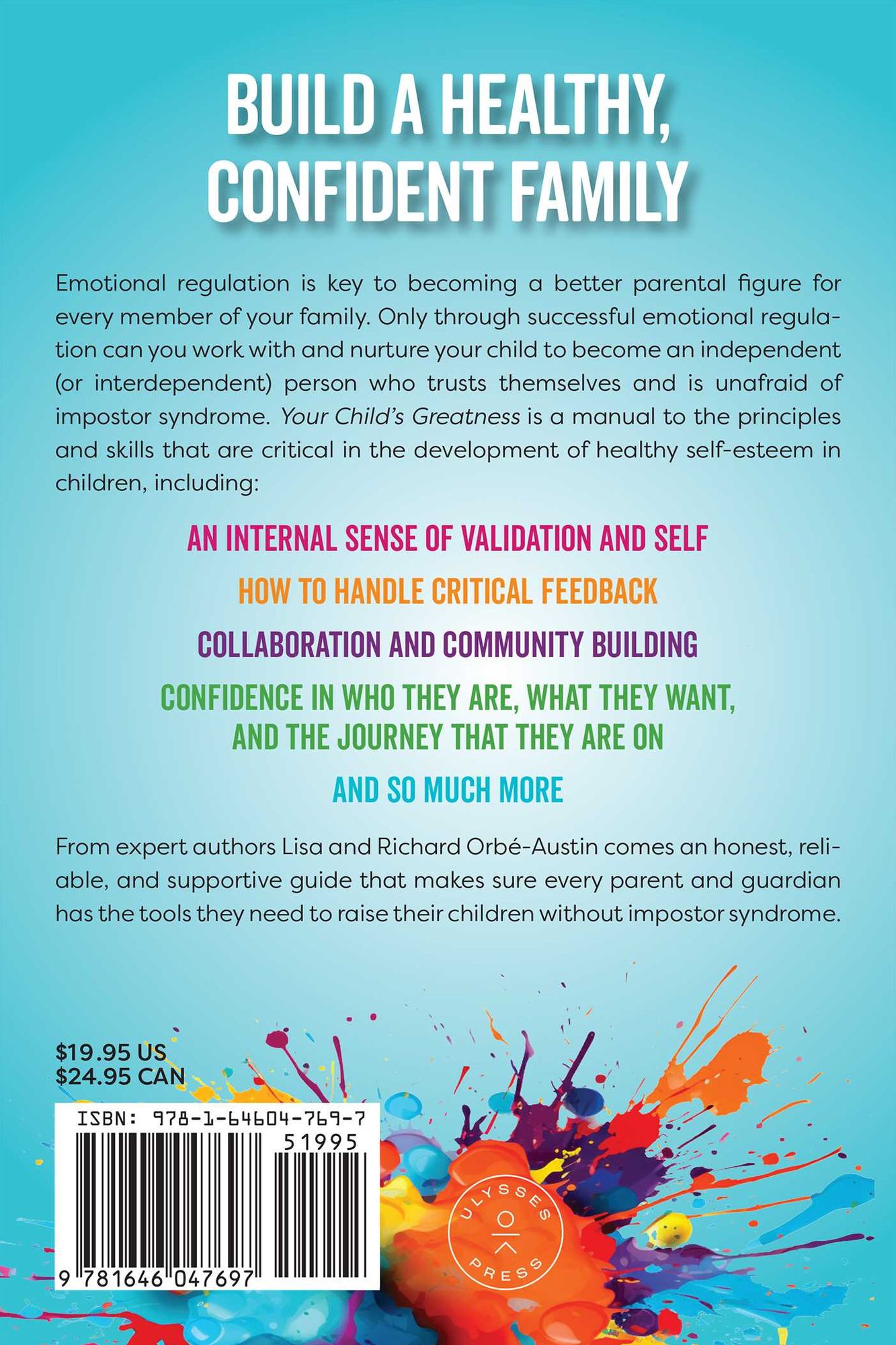 Your Child's Greatness: A Parent's Guide to Raising Children without Imposter Syndrome