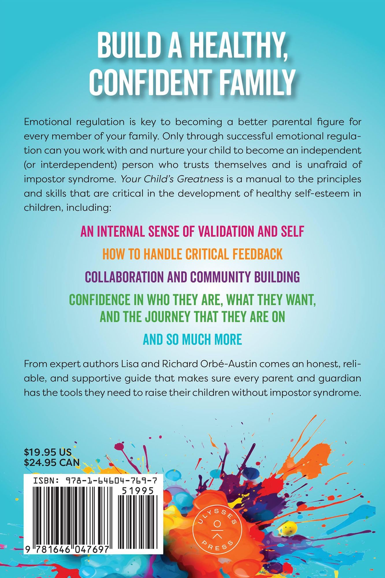 Your Child's Greatness: A Parent's Guide to Raising Children without Imposter Syndrome