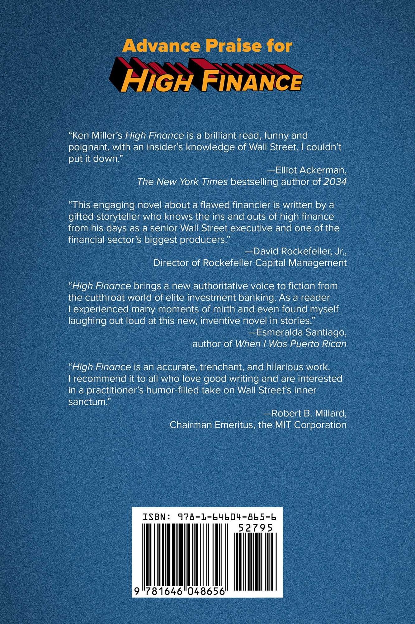 High Finance: A Novel