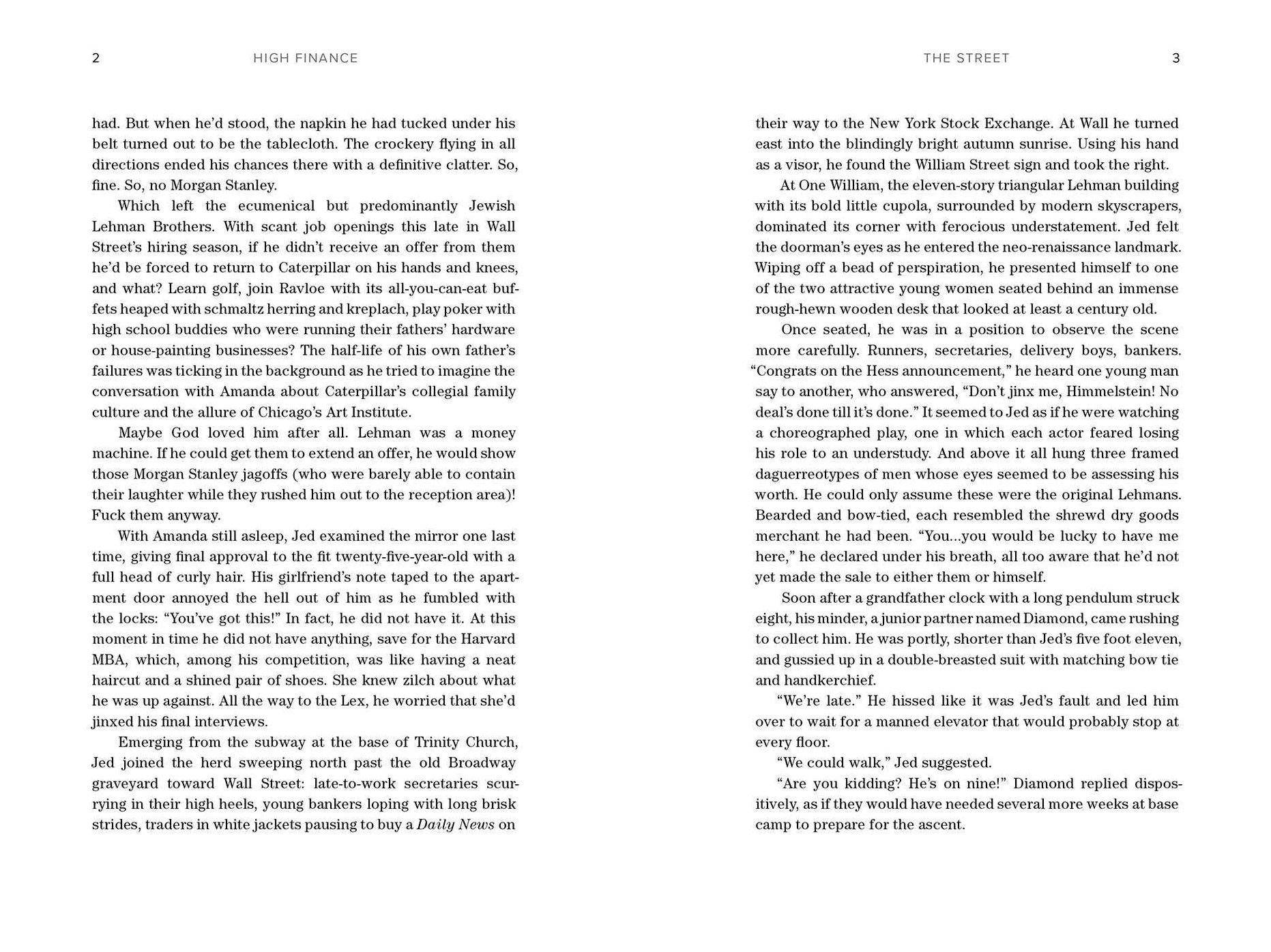 High Finance: A Novel