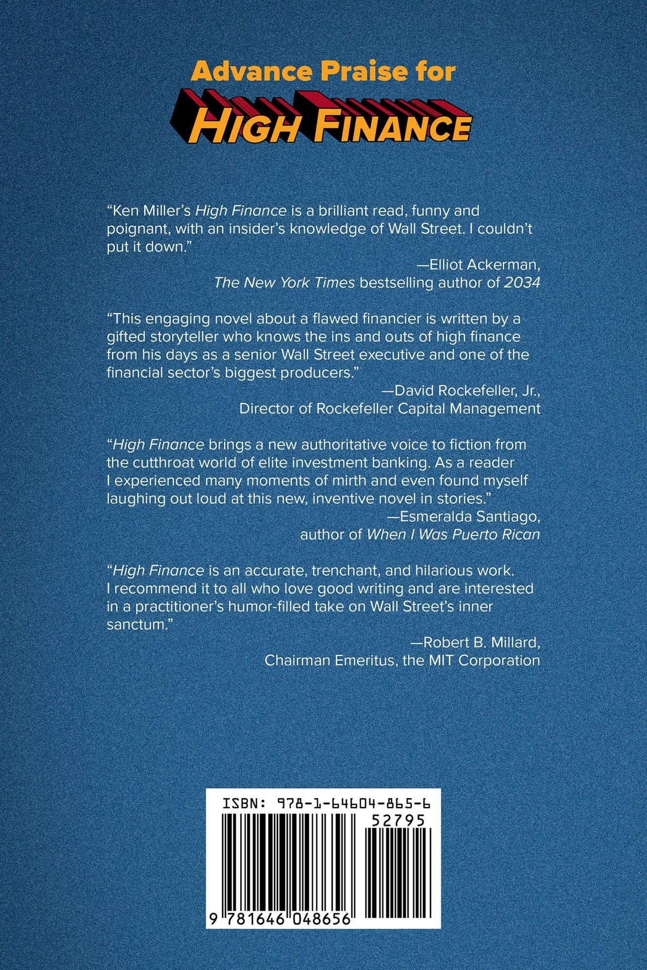 High Finance: A Novel