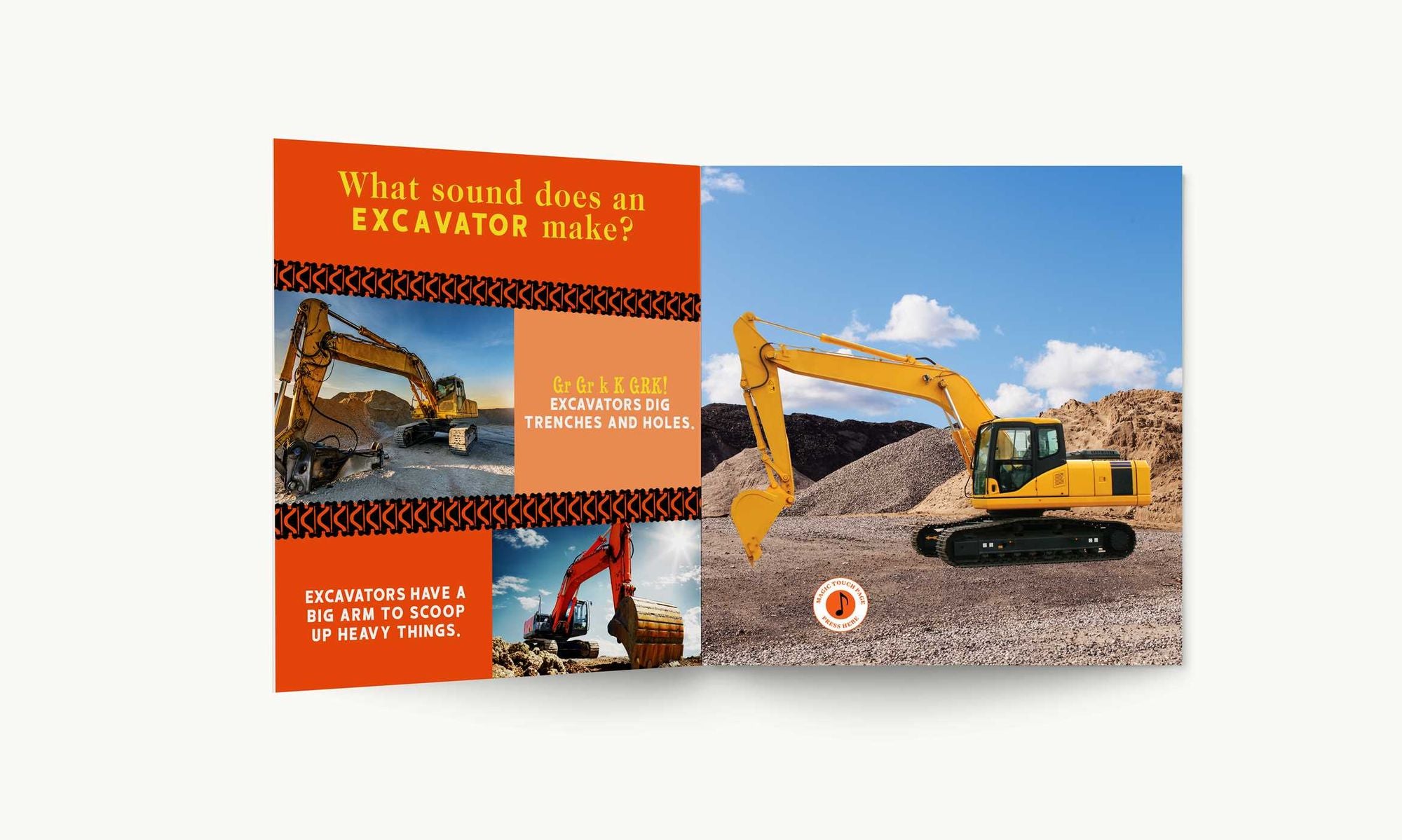 Giant Trucks: My First Book of Sounds: A Press and Play Sound Board Book