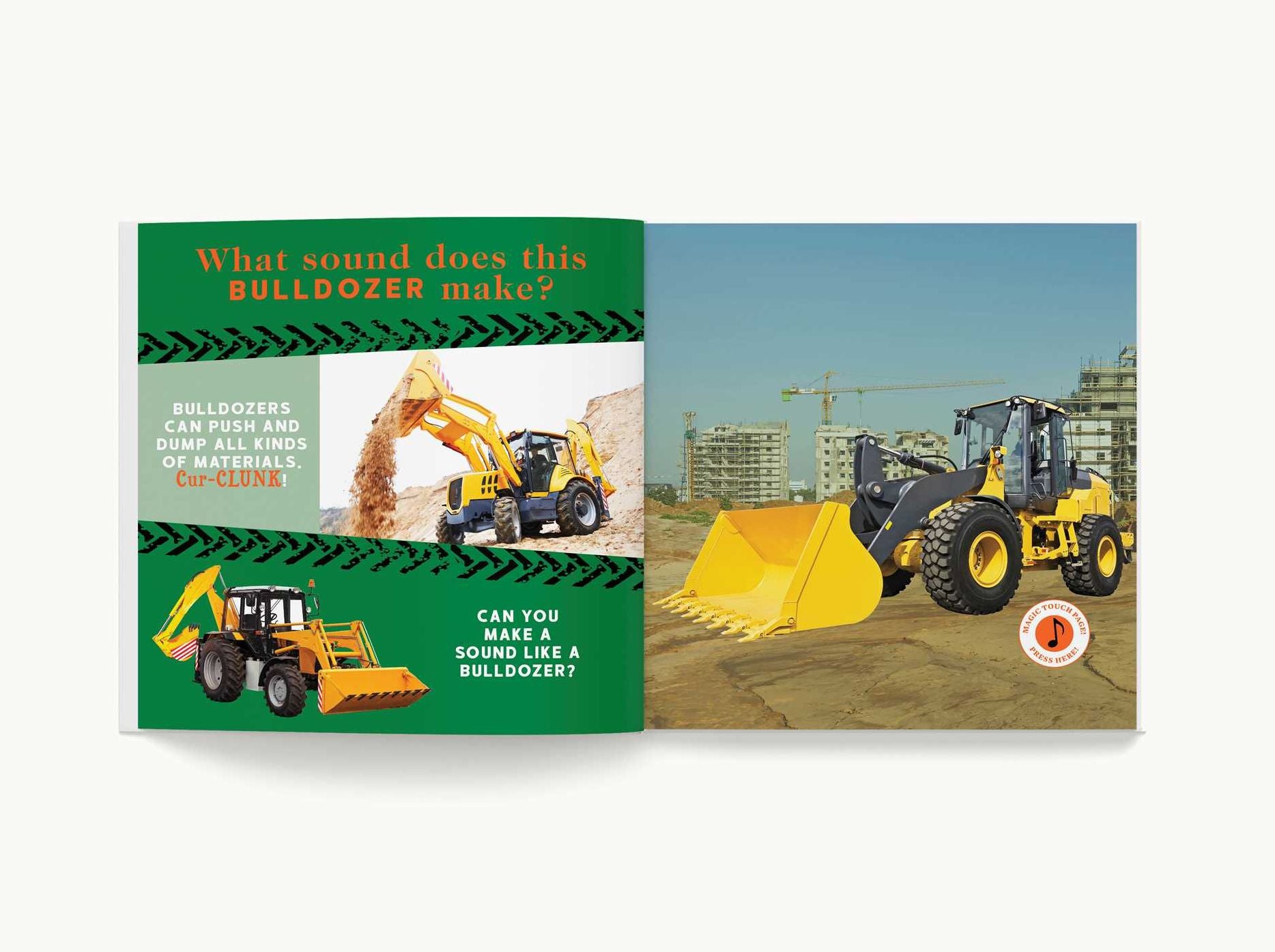 Giant Trucks: My First Book of Sounds: A Press and Play Sound Board Book