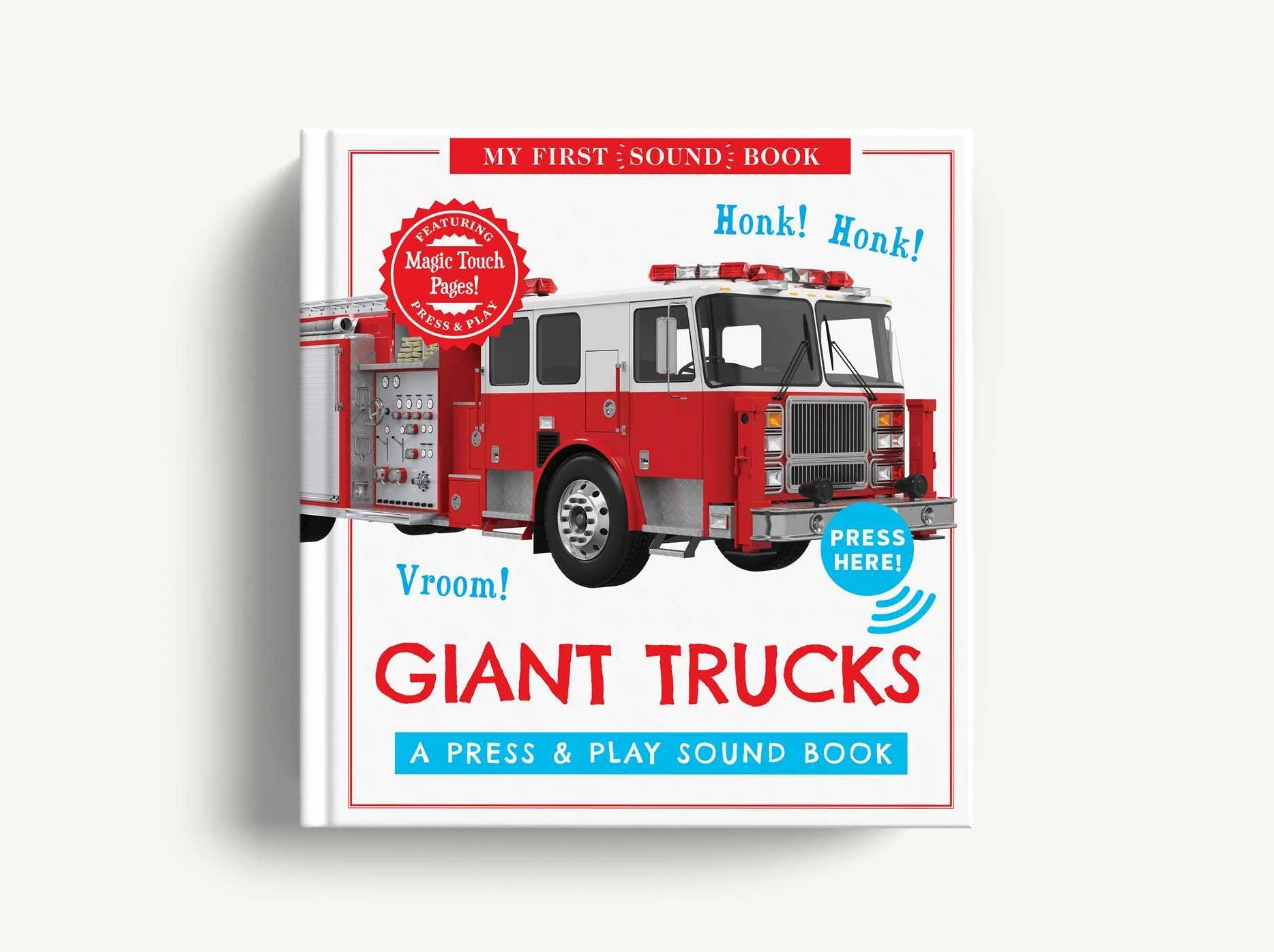 Giant Trucks: My First Book of Sounds: A Press and Play Sound Board Book