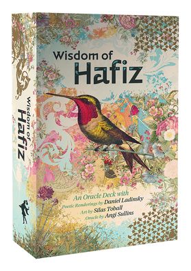 Wisdom of Hafiz Oracle: 45 Gold Gilt-Edged Cards with Matte Finish, Ancient Persian-Inspired Artwork, Poetry by Daniel Ladinksy, 104-Page Full-Color Guidebook, Inspirational Messages