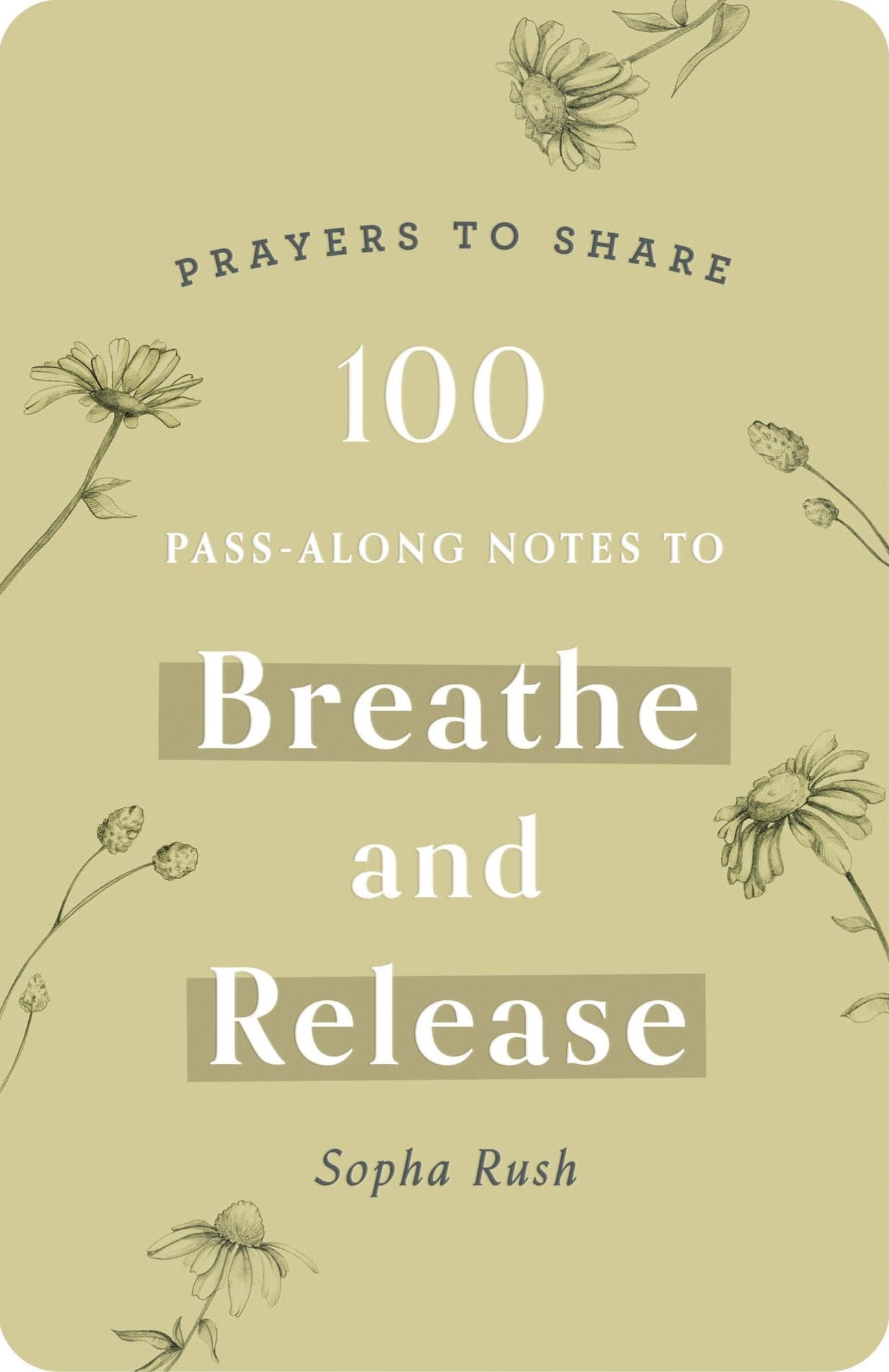 100 Pass-Along Notes to Breathe and Release: Prayers to Share (Shareable Messages of Encouragement with a Prayer, Scripture, and Inspirational Quote)