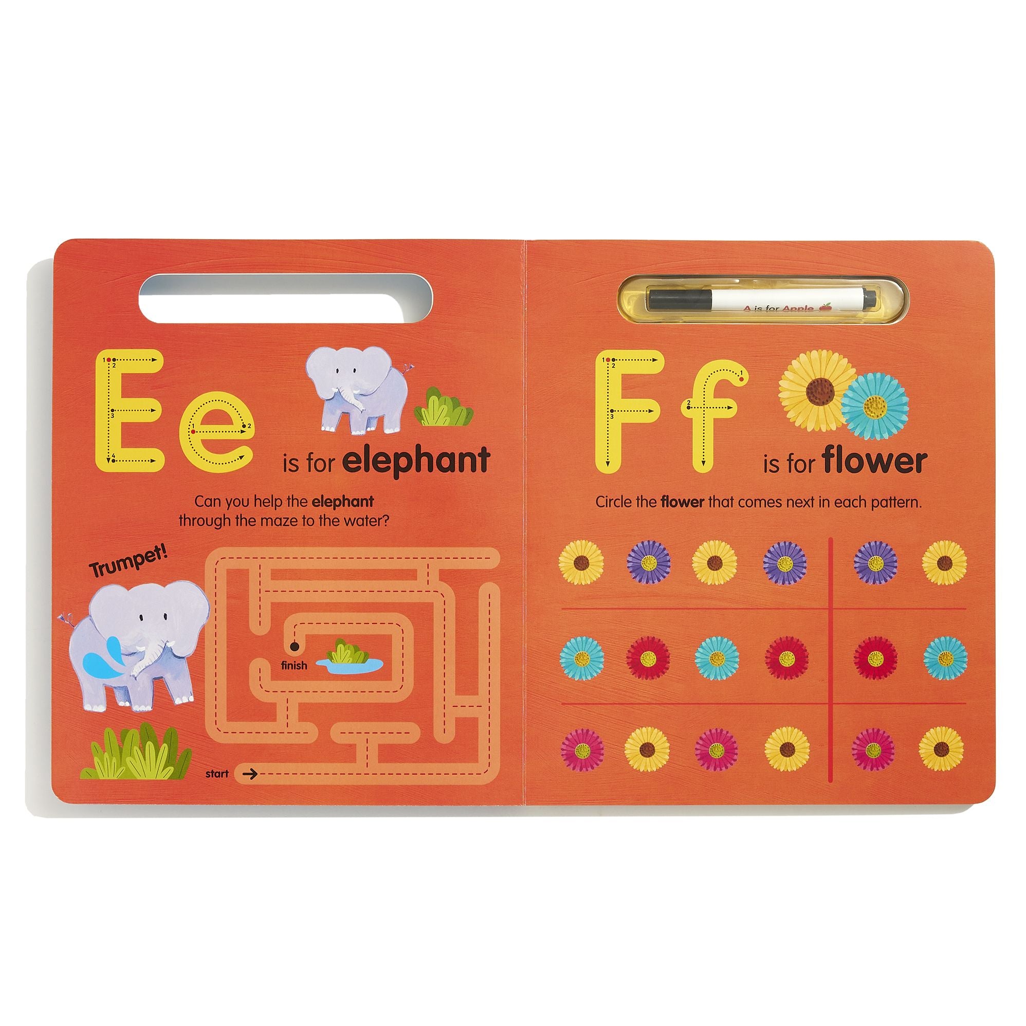 A is for Apple Wipe-Clean: My First Wipe-Clean Book