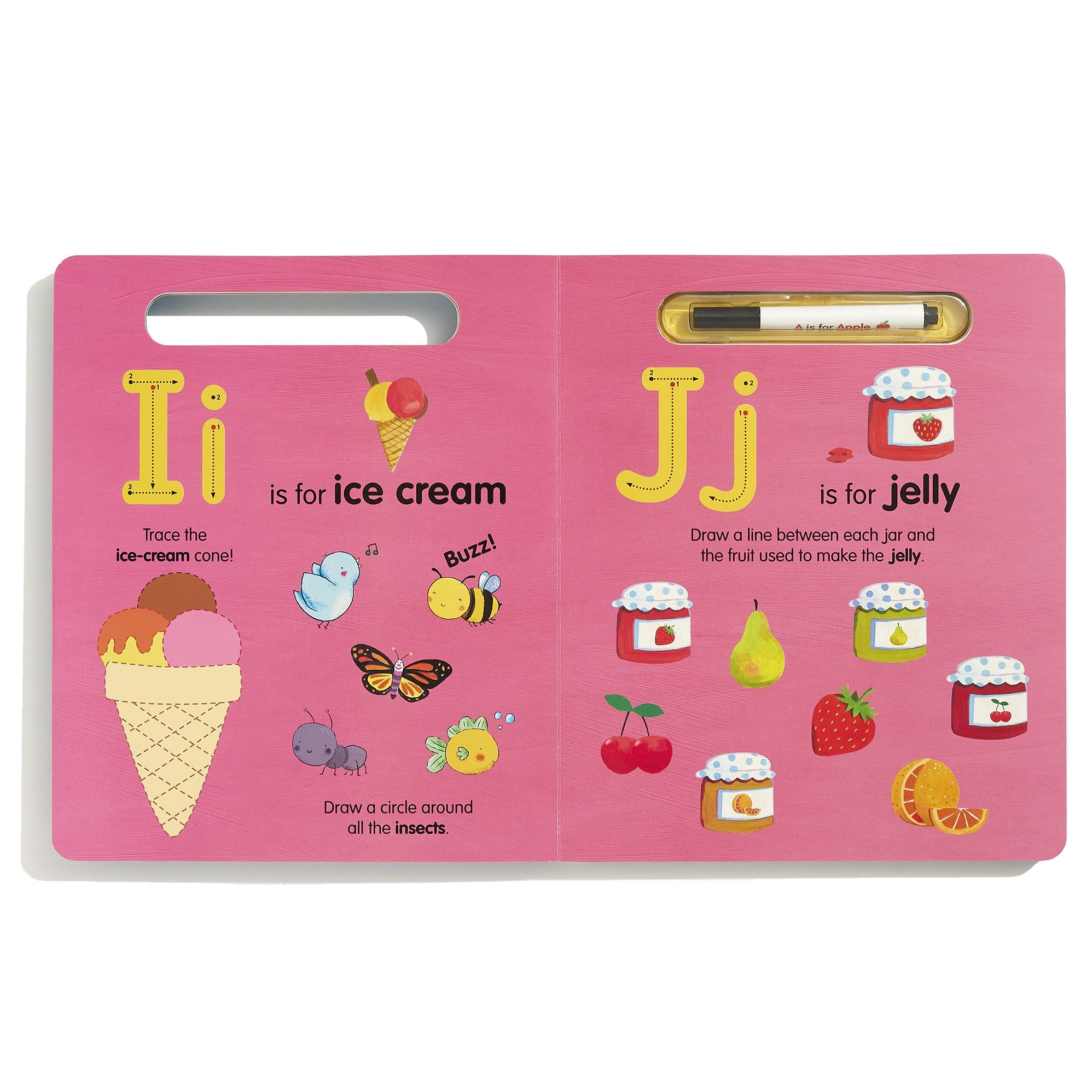 A is for Apple Wipe-Clean: My First Wipe-Clean Book