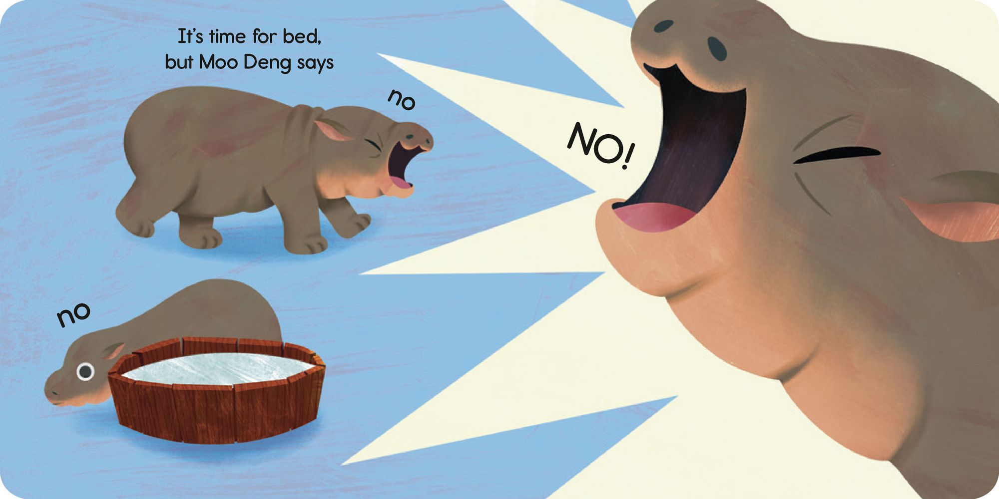Moo Deng Says No!: The pygmy hippo internet sensation!
