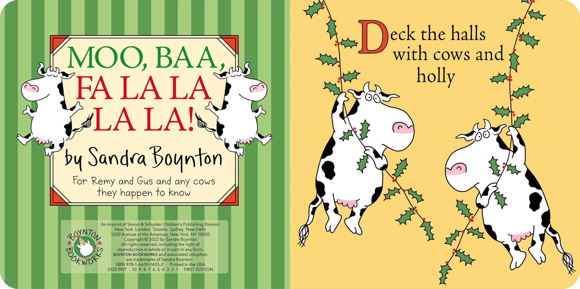 Moo, Baa, Fa La La La La!