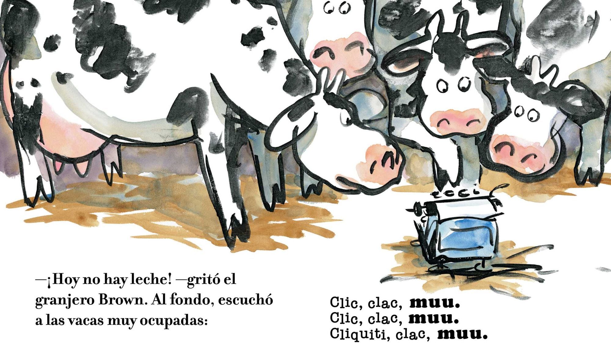 Clic, clac, muu (Click, Clack, Moo): Vacas que escriben a máquina
