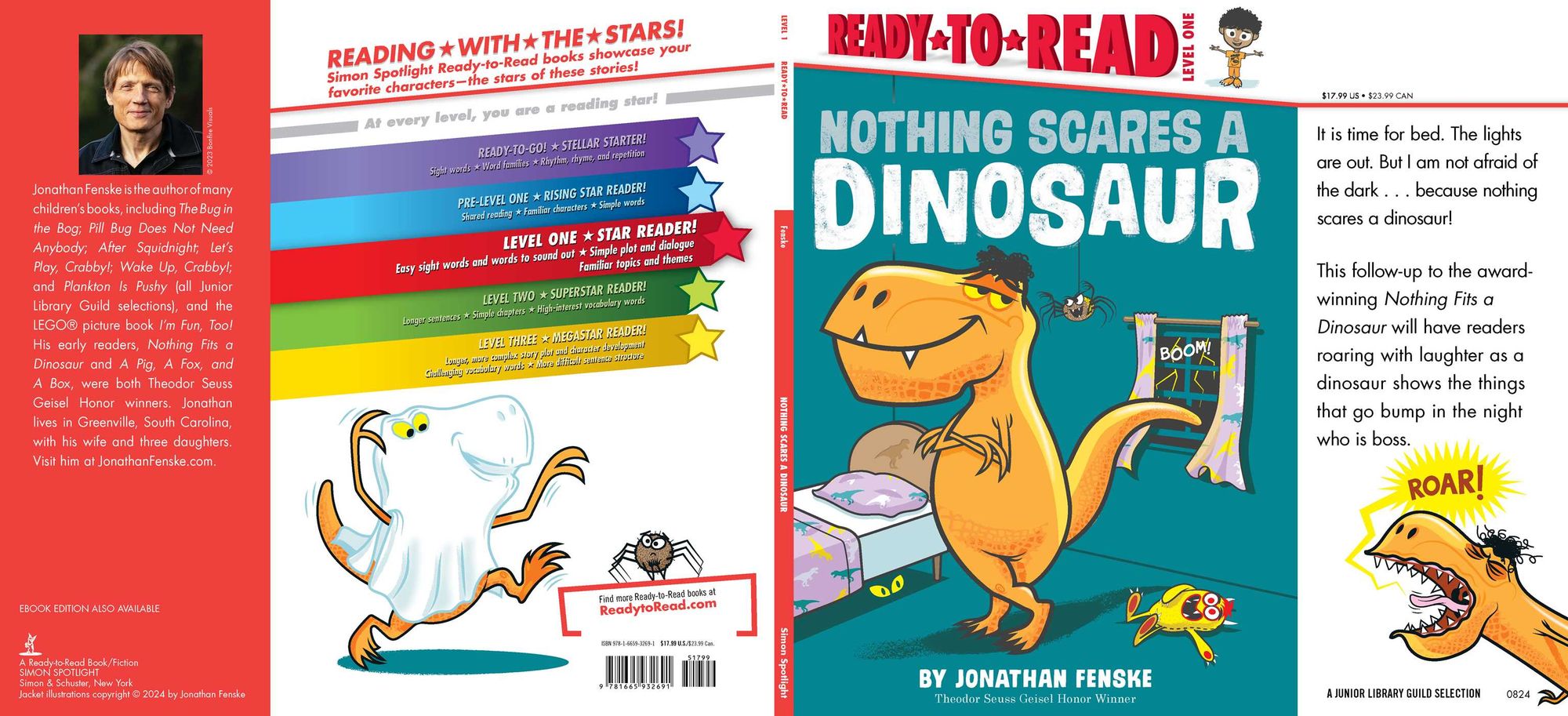Nothing Scares a Dinosaur: Ready-to-Read Level 1