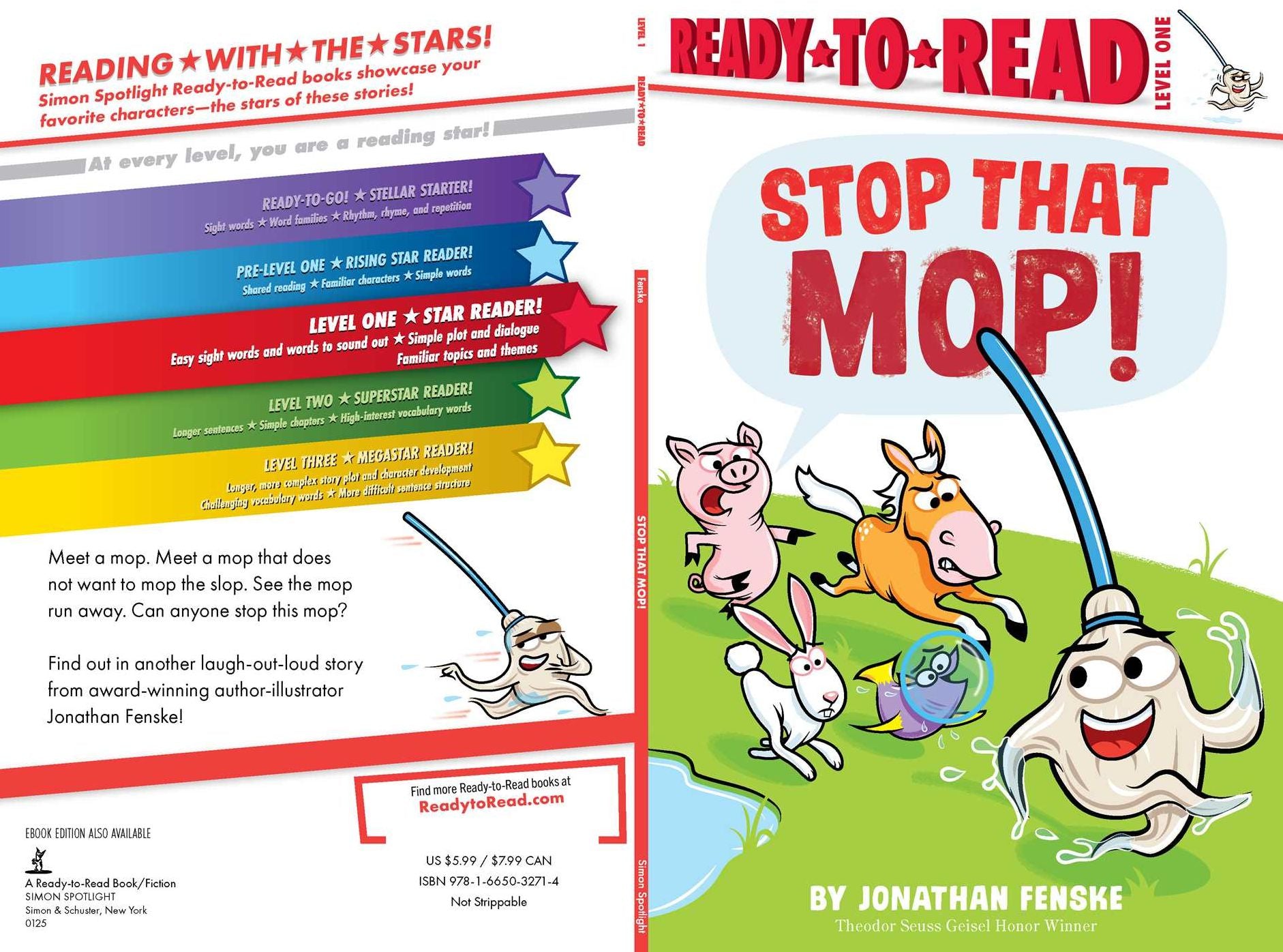 Stop That Mop!: Ready-to-Read Level 1 (Theodor Seuss Geisel Award)
