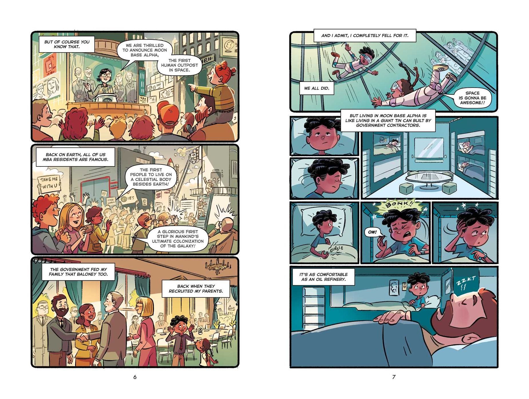 Space Case the Graphic Novel