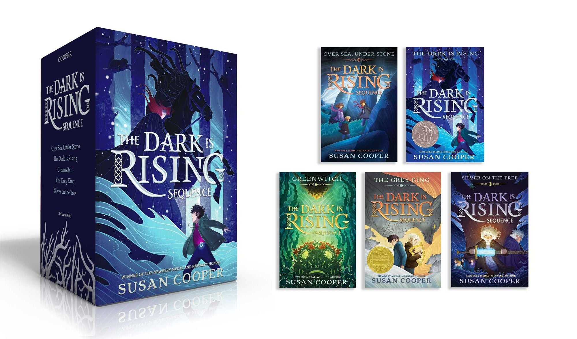 The Dark Is Rising Sequence (Boxed Set): Over Sea, Under Stone; The Dark Is Rising; Greenwitch; The Grey King; Silver on the Tree
