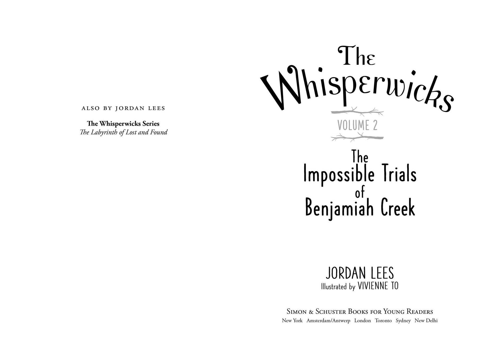 The Impossible Trials of Benjamiah Creek