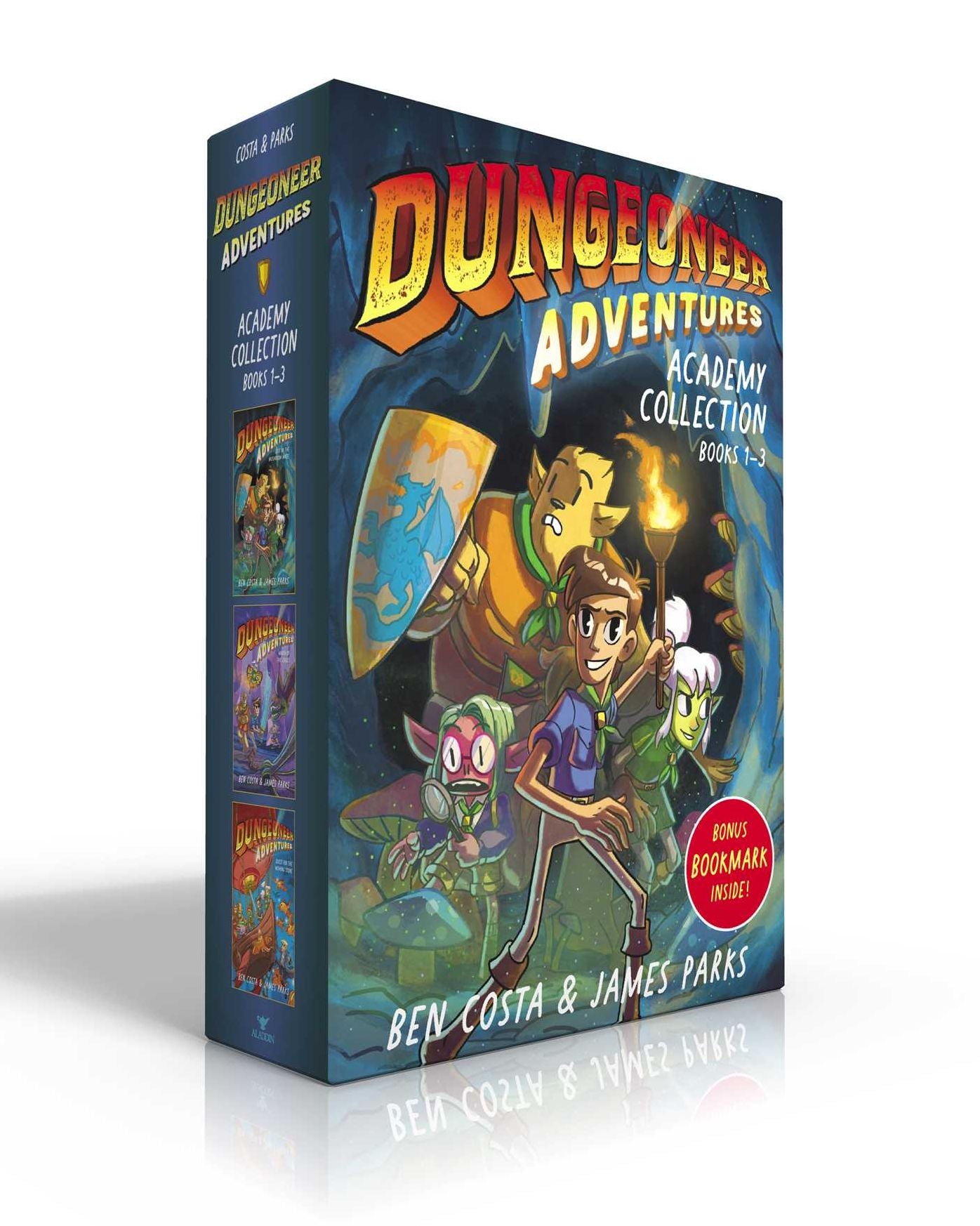 Dungeoneer Adventures Academy Collection (Boxed Set) (Bonus Bookmark Inside!): Dungeoneer Adventures 1; Dungeoneer Adventures 2; Dungeoneer Adventures 3