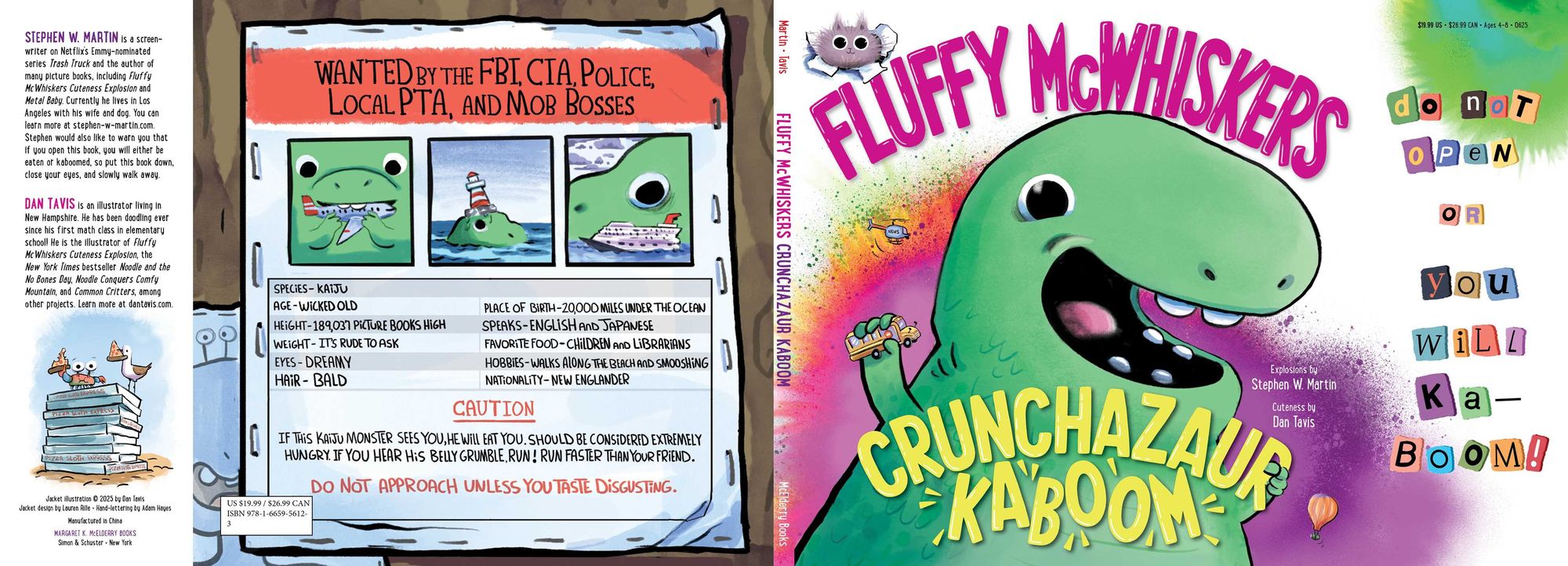 Fluffy McWhiskers Crunchazaur Kaboom