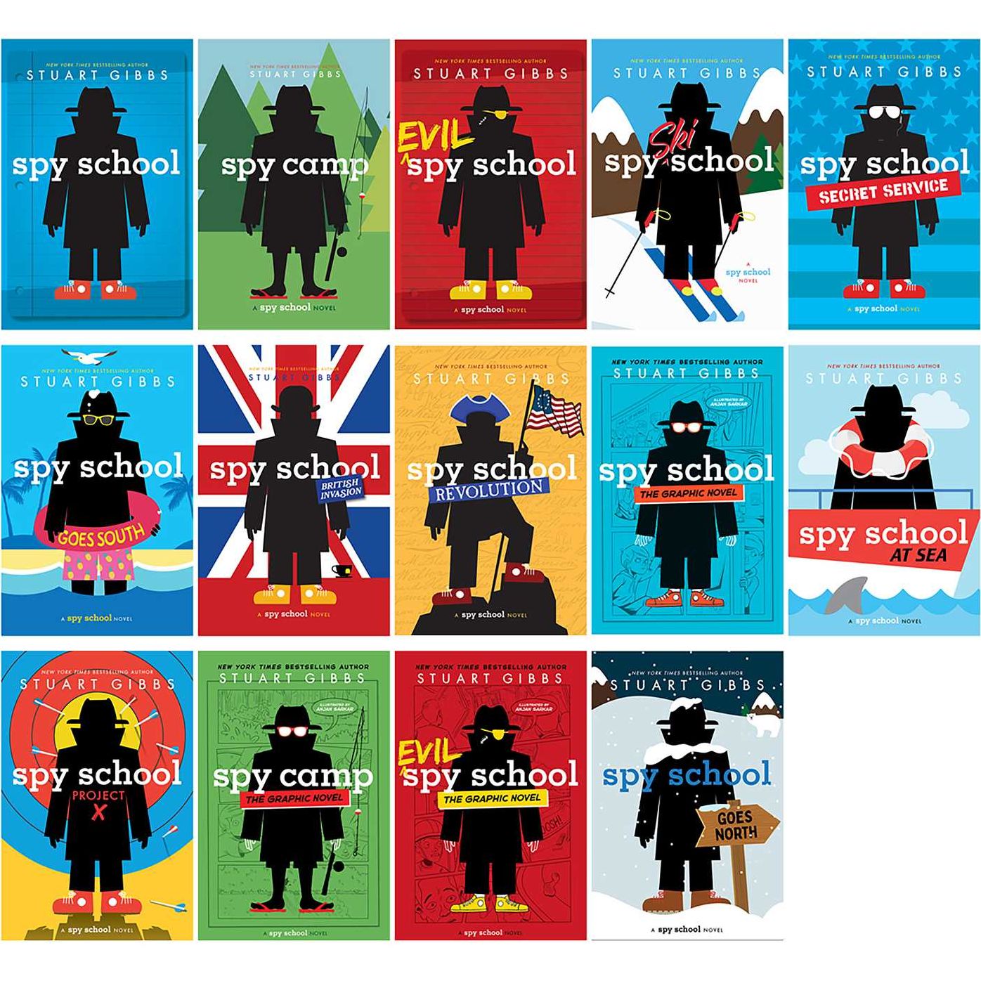 Spy Ski School the Graphic Novel