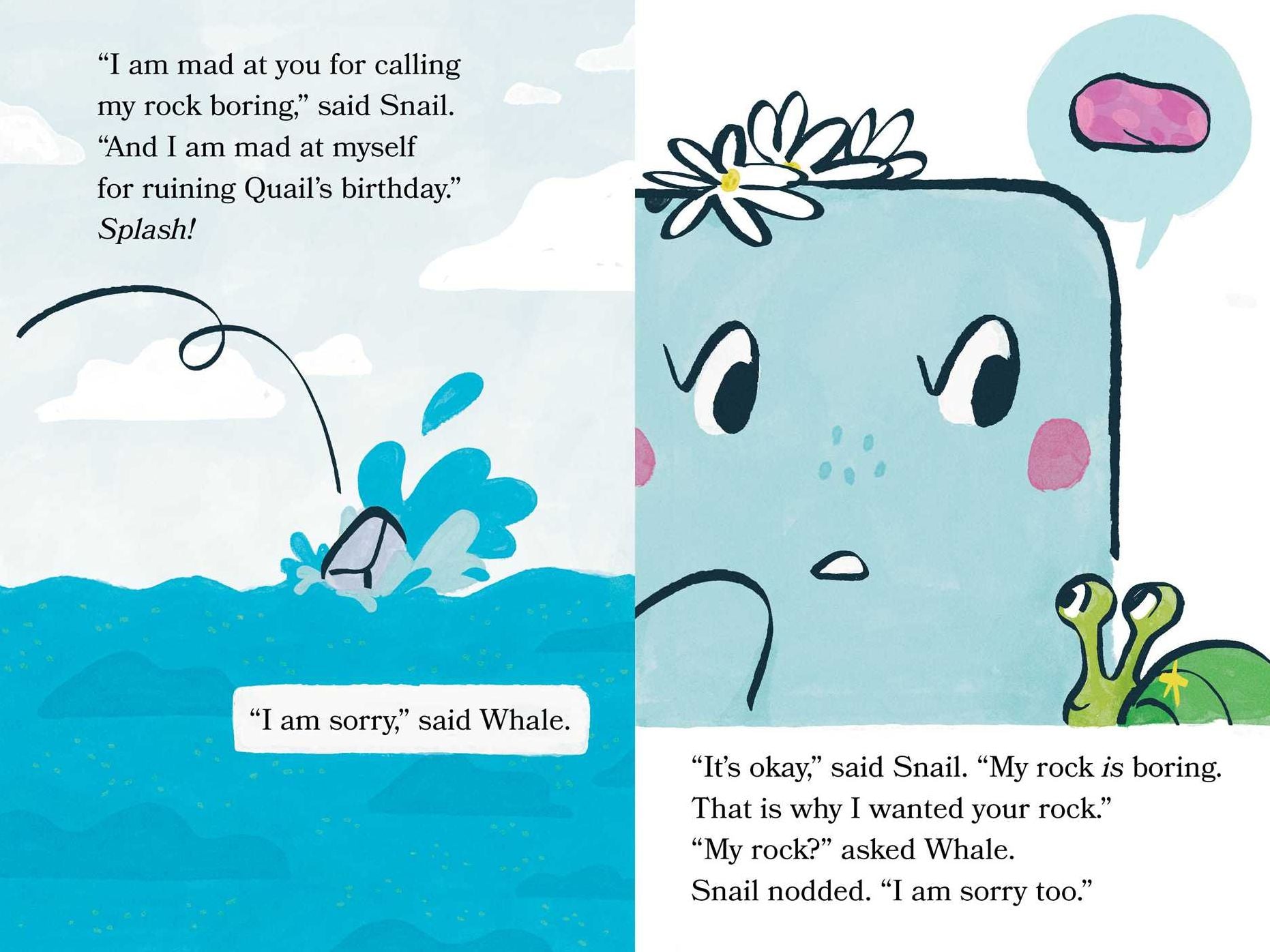 Whale and the Birthday Rocks: Ready-to-Read Level 2