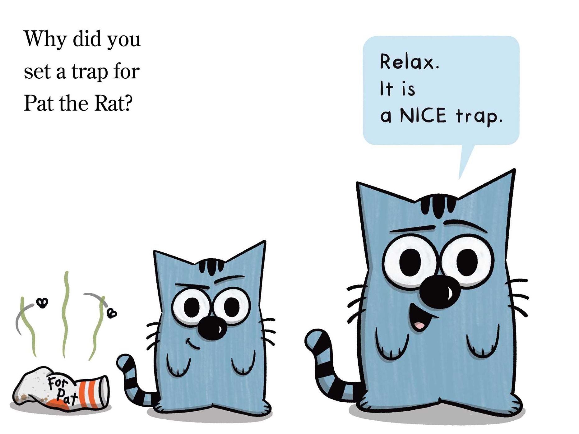 Nat the Cat Sets a Trap: Ready-to-Read Pre-Level 1