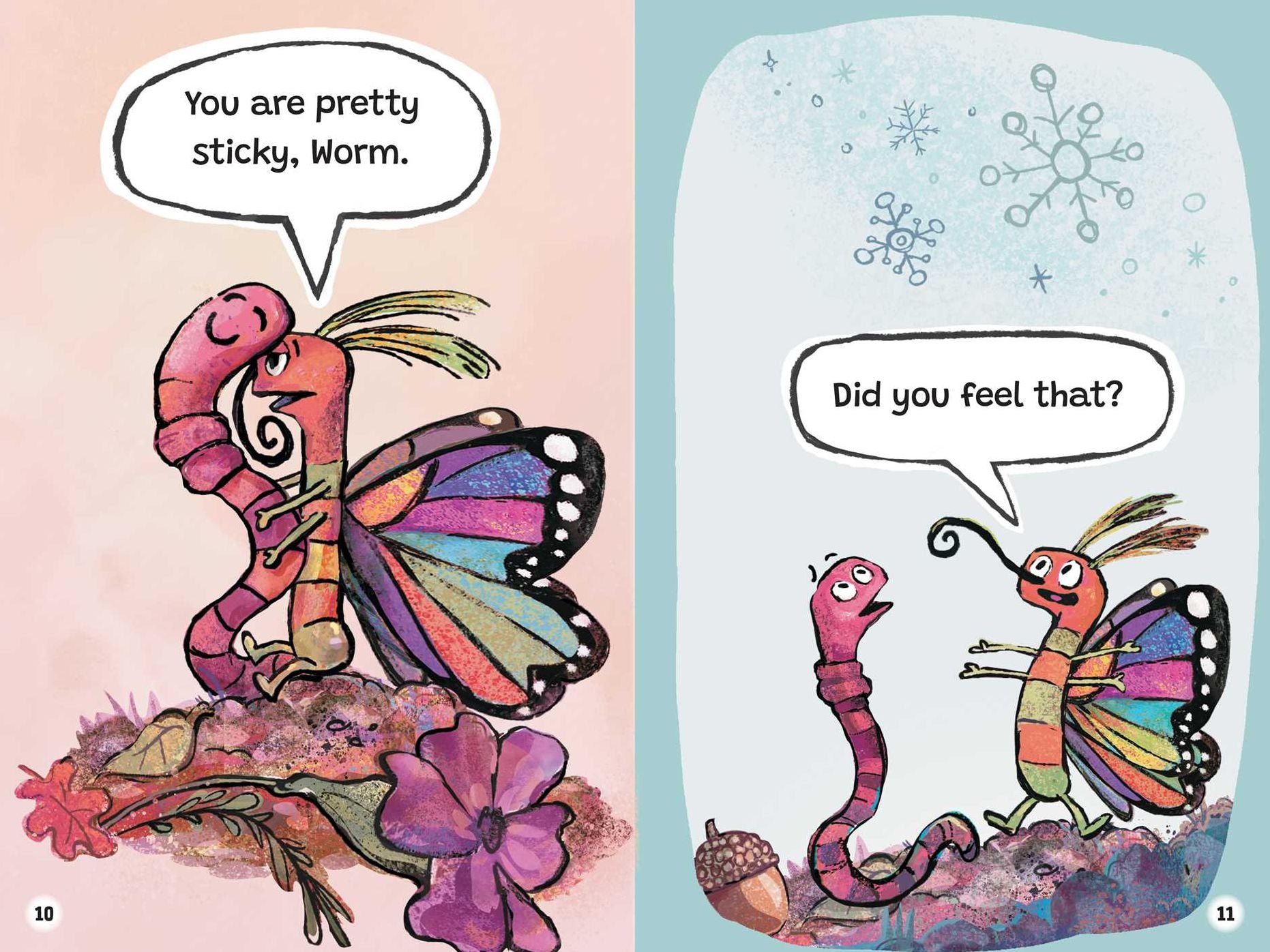 Worm and Butterfly Are Friends Always: Ready-to-Read Graphics Level 1