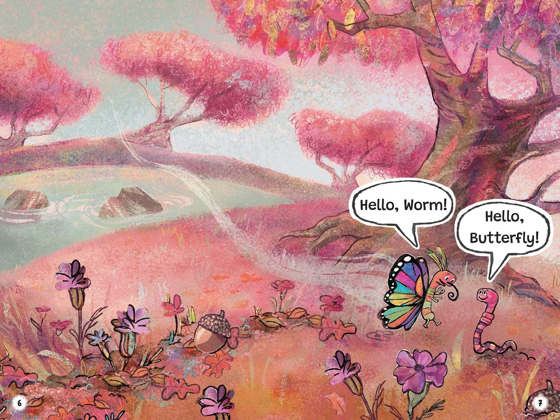 Worm and Butterfly Are Friends Always: Ready-to-Read Graphics Level 1