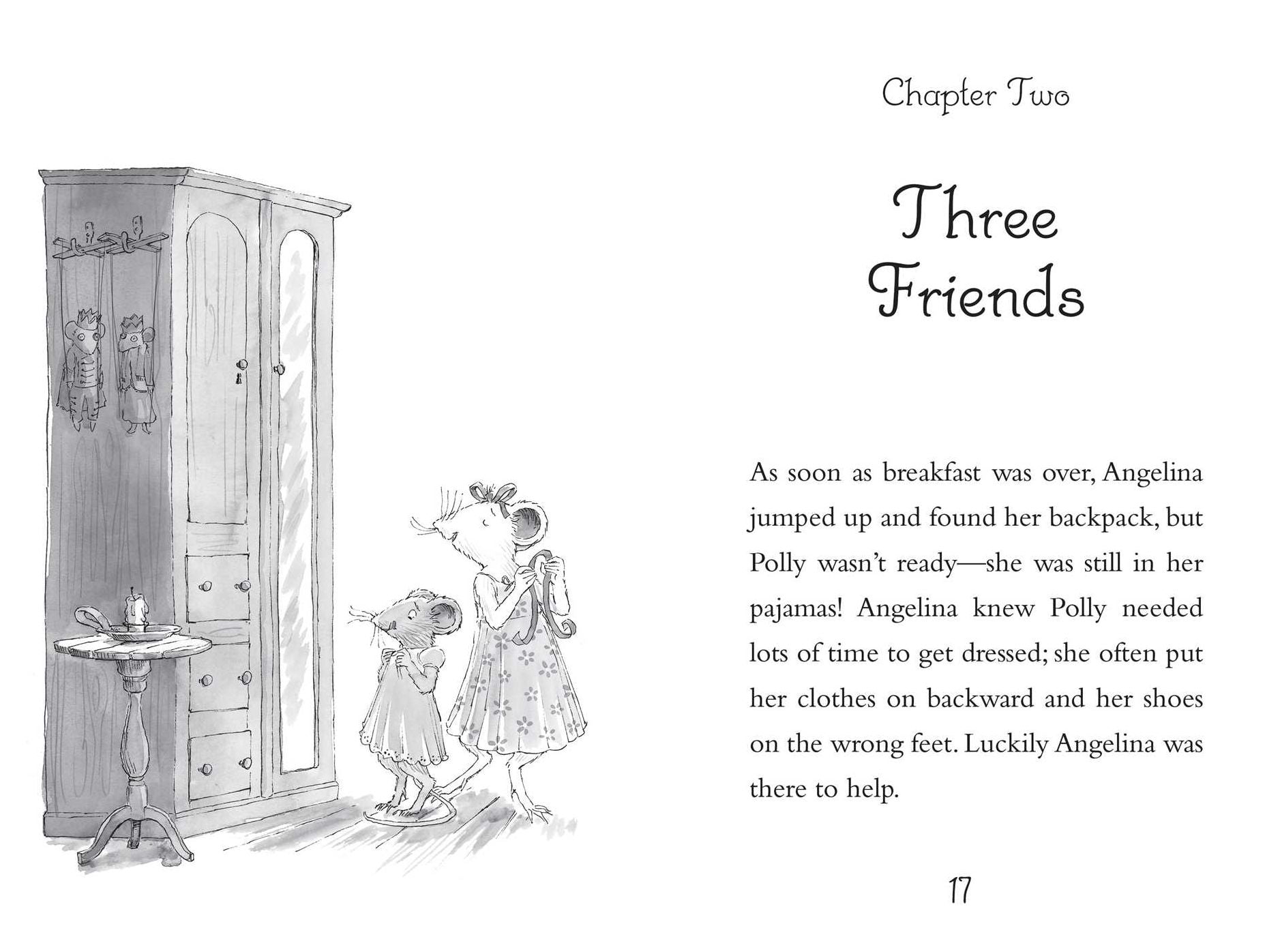 Angelina Ballerina 4 Ballet-Filled Chapter Books in 1!: Best Big Sister Ever!; Angelina Ballerina's Ballet Tour; Angelina Ballerina and the Dancing Princess; Angelina Ballerina and the Fancy Dress Day