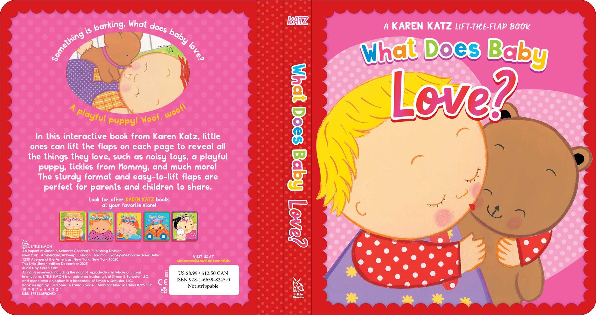 What Does Baby Love?: A Karen Katz Lift-the-Flap Book