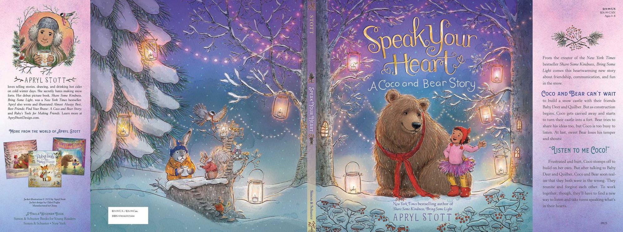 Speak Your Heart: A Coco and Bear Story (B&N Exclusive Edition)