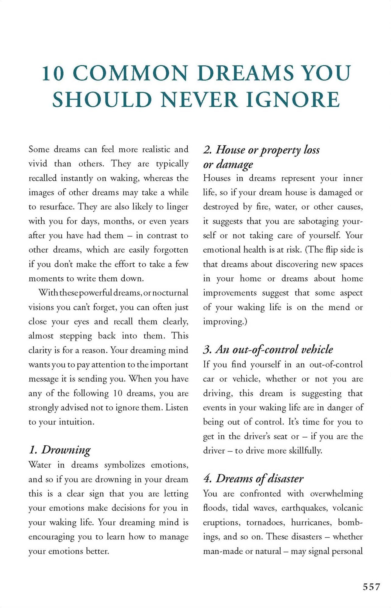 The Dream Dictionary