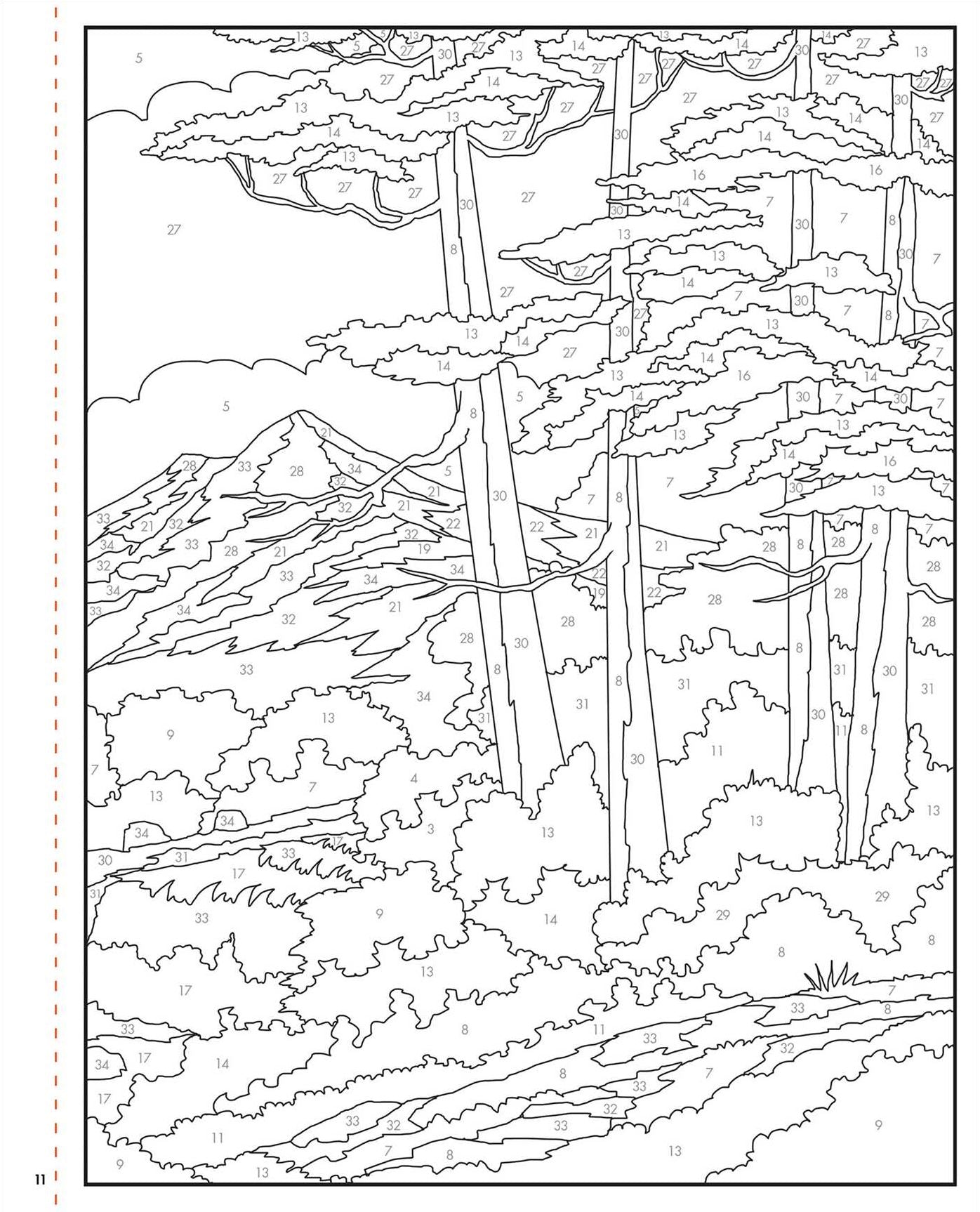 Bob Ross Color-by-Number