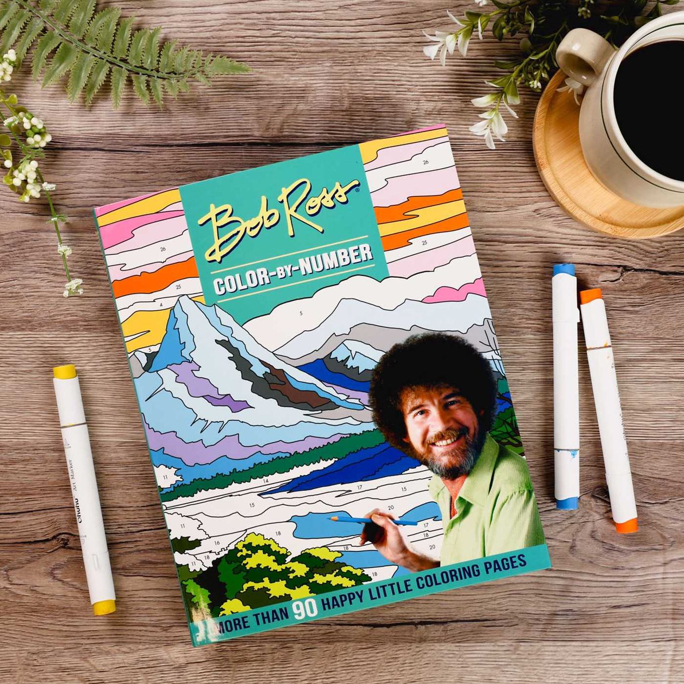 Bob Ross Color-by-Number