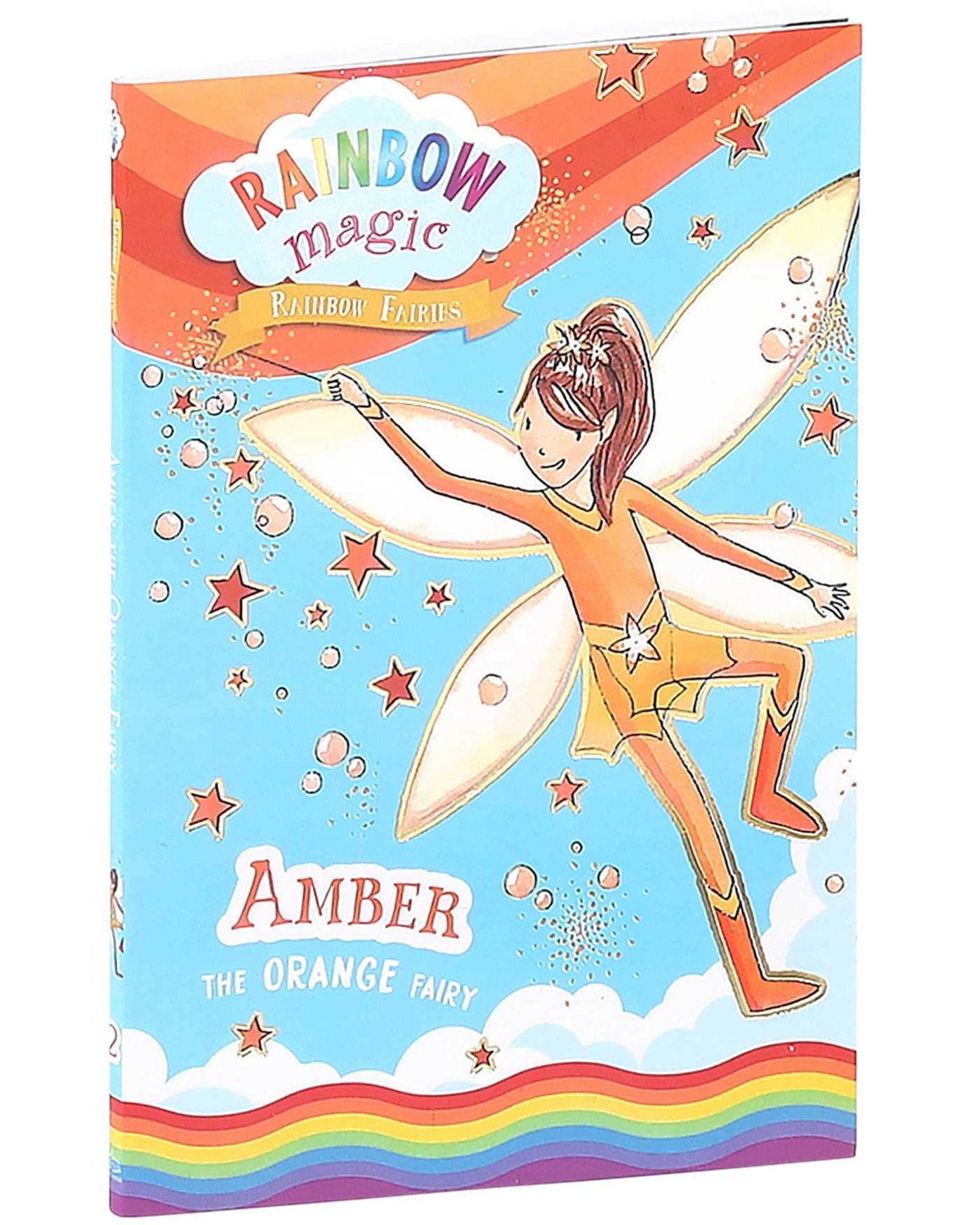 Rainbow Magic Rainbow Fairies Book #2: Amber the Orange Fairy