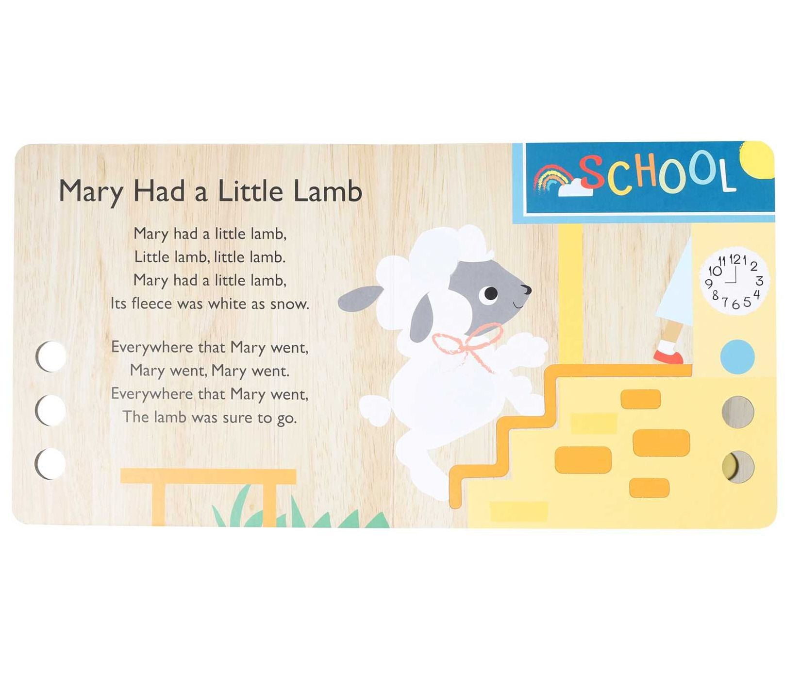 Touch and Trace Nursery Rhymes: The Wheels on the Bus (Board Book for Babies and Toddlers 0-2 years old)