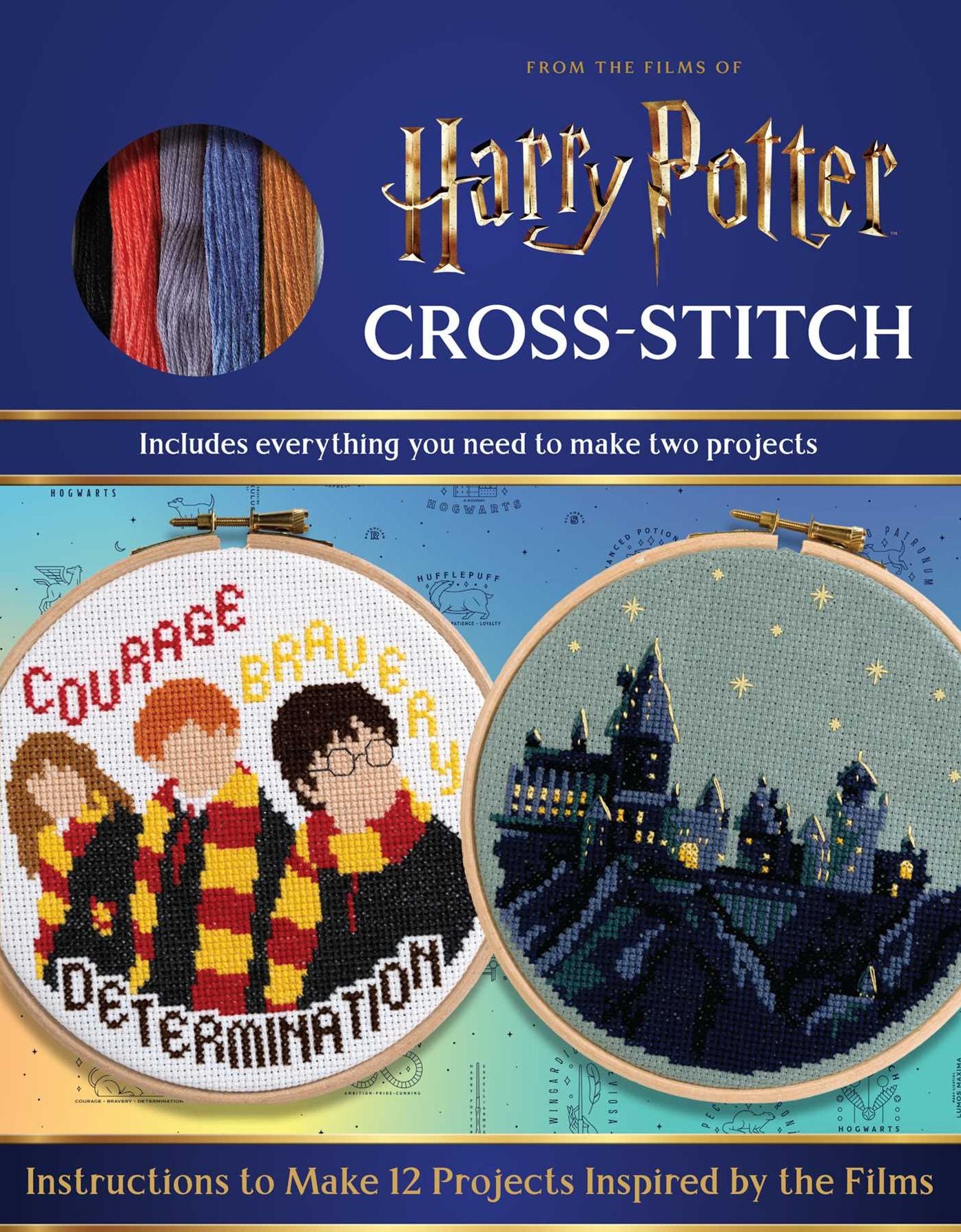 Harry Potter Cross-Stitch - Craft Kit - Craft Gift for Harry Potter Fans - Officially Licensed