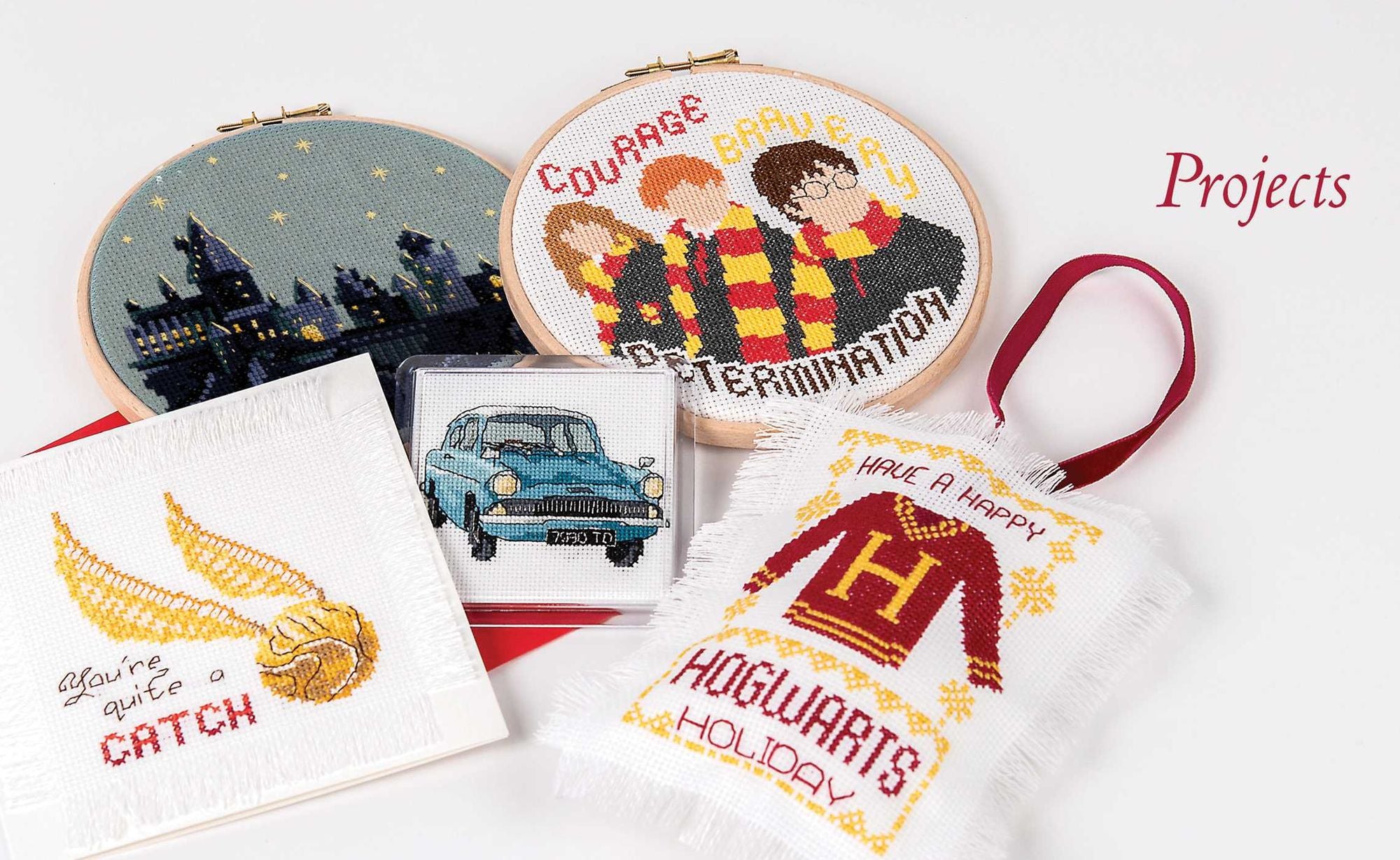 Harry Potter Cross-Stitch - Craft Kit - Craft Gift for Harry Potter Fans - Officially Licensed
