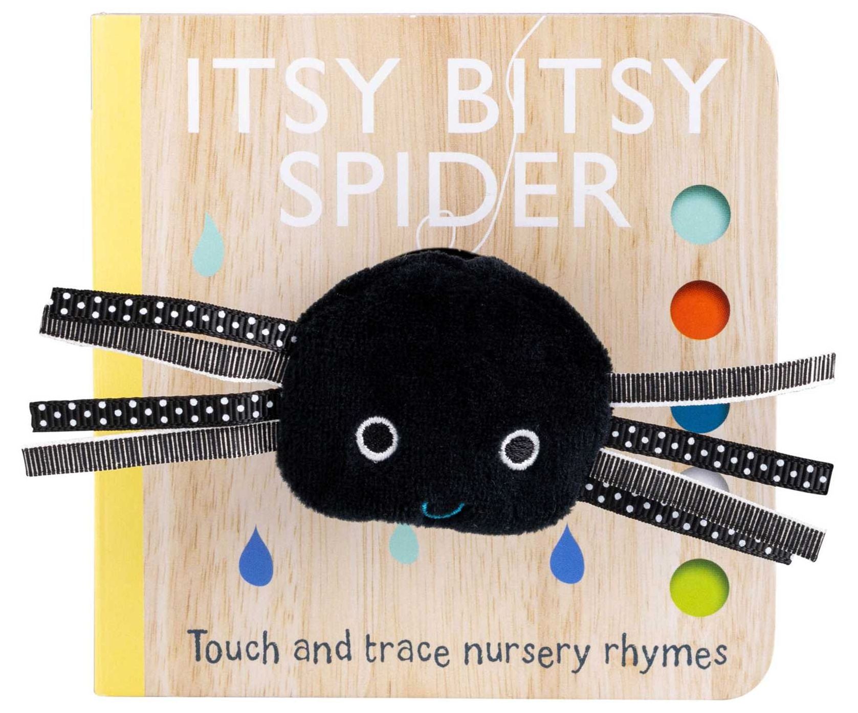 Touch and Trace Nursery Rhymes: Itsy Bitsy Spider Finger Puppet Book (Board Book for Babies and Toddlers 0-2 years old)