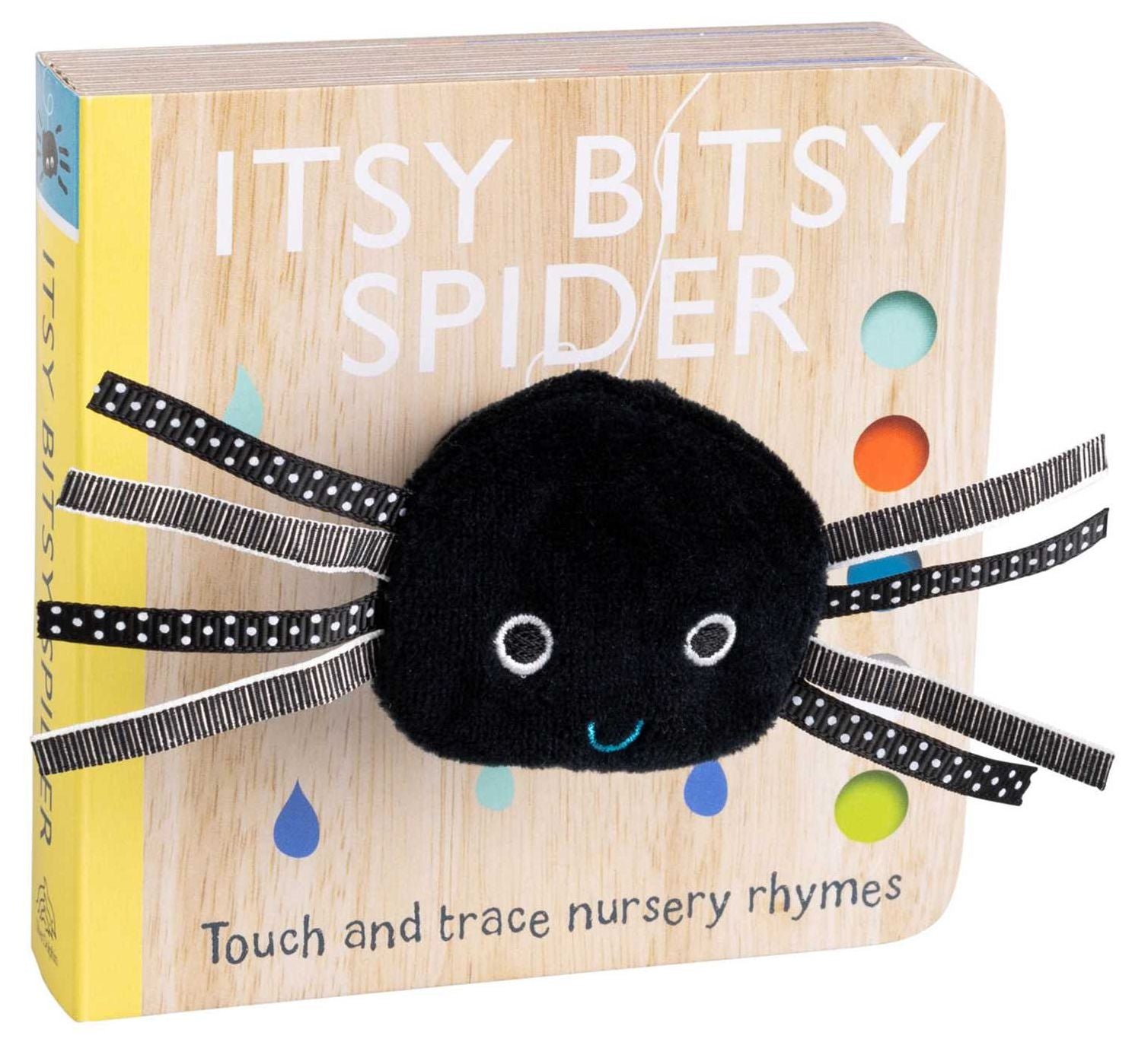 Touch and Trace Nursery Rhymes: Itsy Bitsy Spider Finger Puppet Book (Board Book for Babies and Toddlers 0-2 years old)