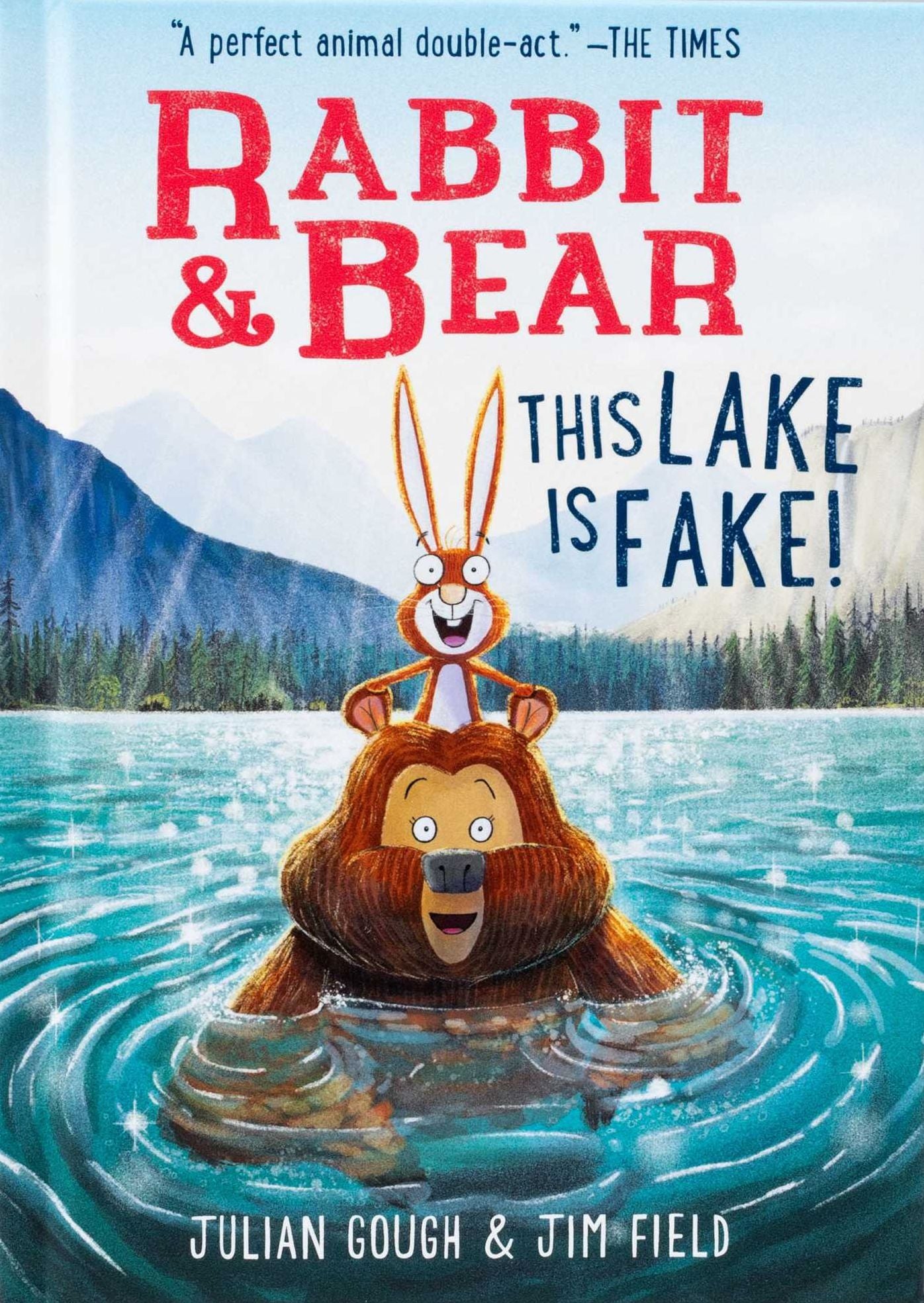 Rabbit & Bear: This Lake Is Fake! (Illustrated Reading Book for Ages 6-8)