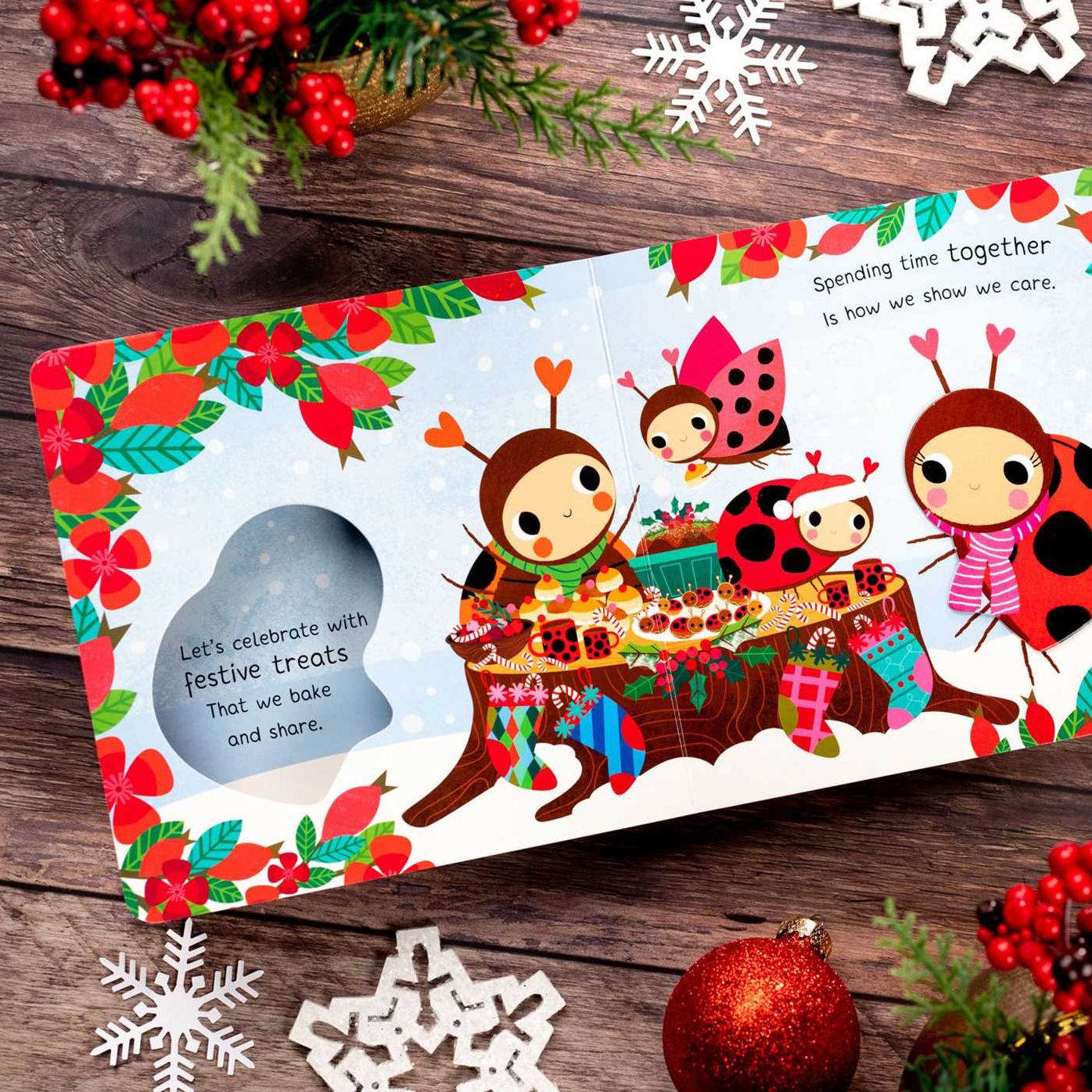 Merry Christmas, My Little Cuddle Bug (Board Book for Babies and Toddlers 0-2 years old)