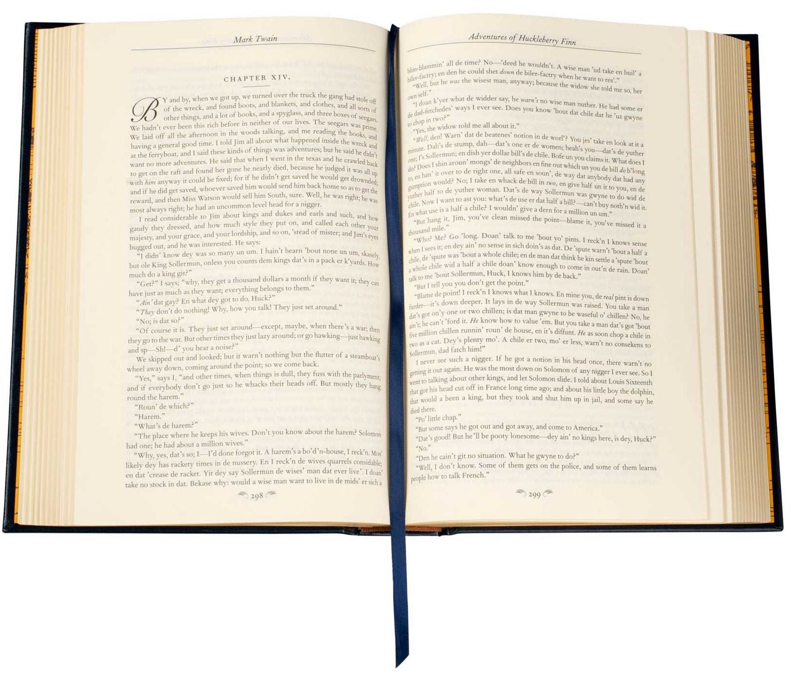 Mark Twain (Deluxe Leatherbound Edition): Five Novels